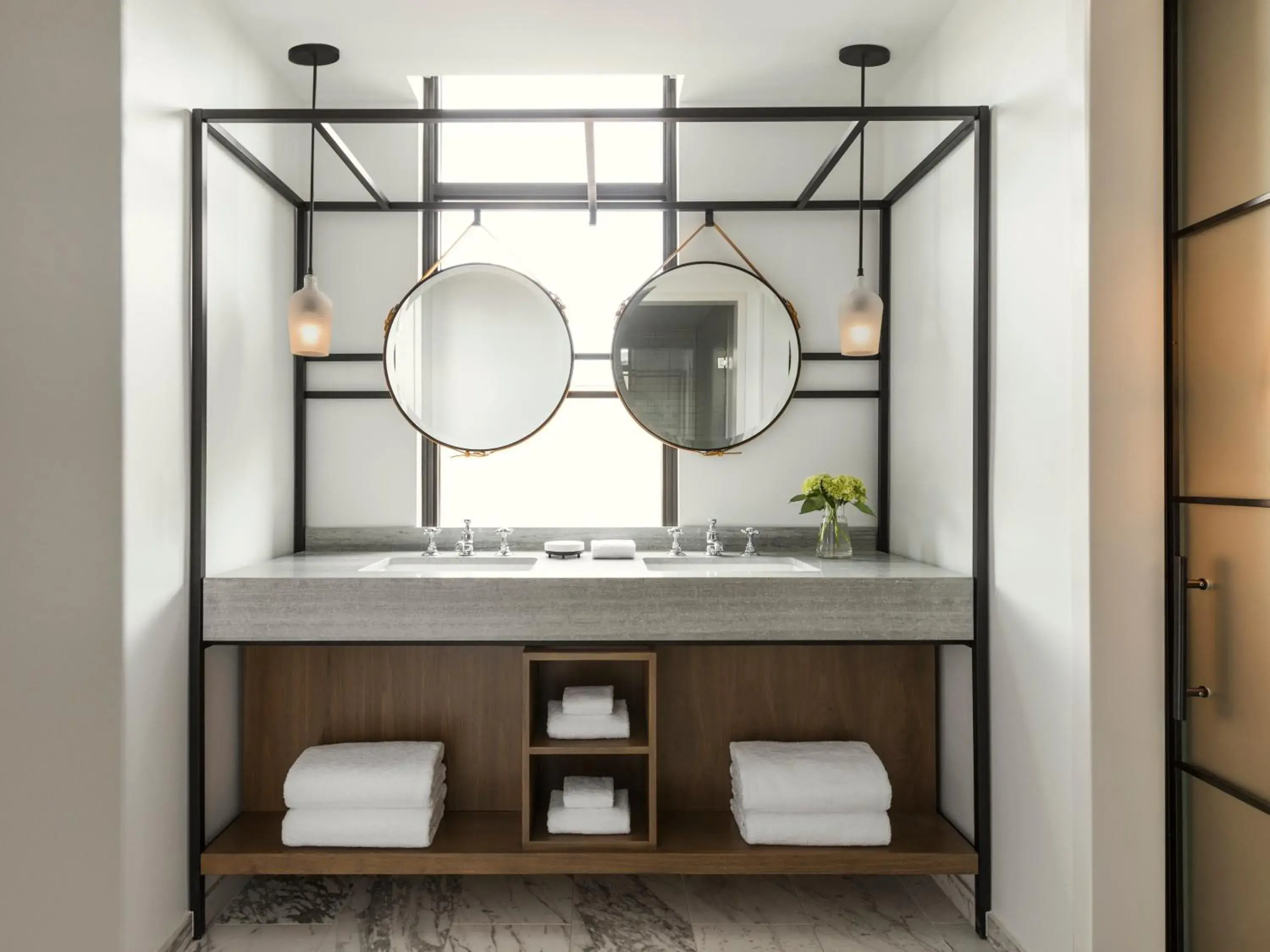 One-Bedroom King Suite with Tub and Walk-In Shower in Kimpton Aertson Hotel by IHG One-Bedroom King Suite with Tub and Walk-In Shower in Kimpton Aertson Hotel by IHG