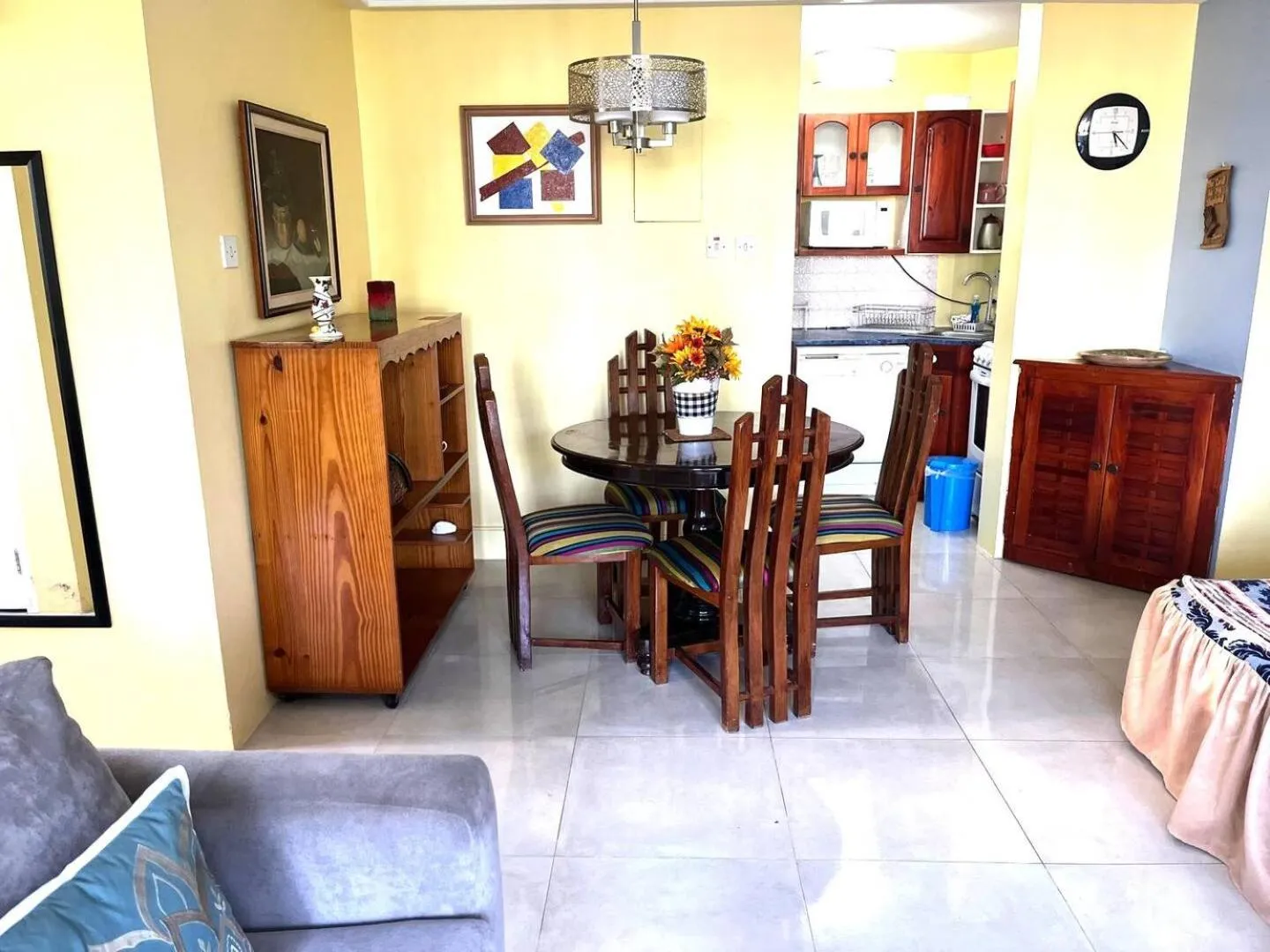 Kitchen or kitchenette in Seacastles by the beach/pool