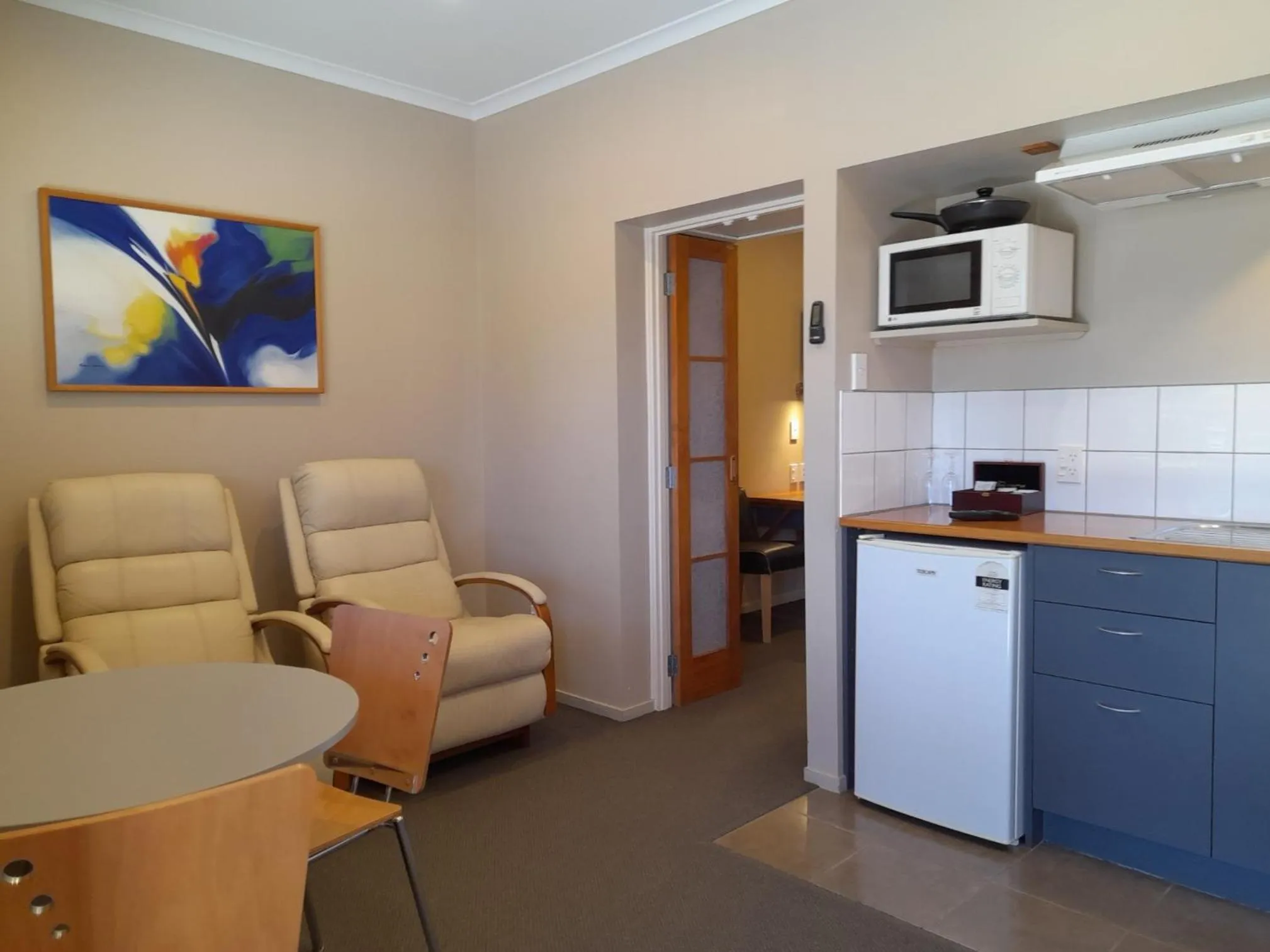 Kitchen or kitchenette in Tongariro Junction Accommodation
