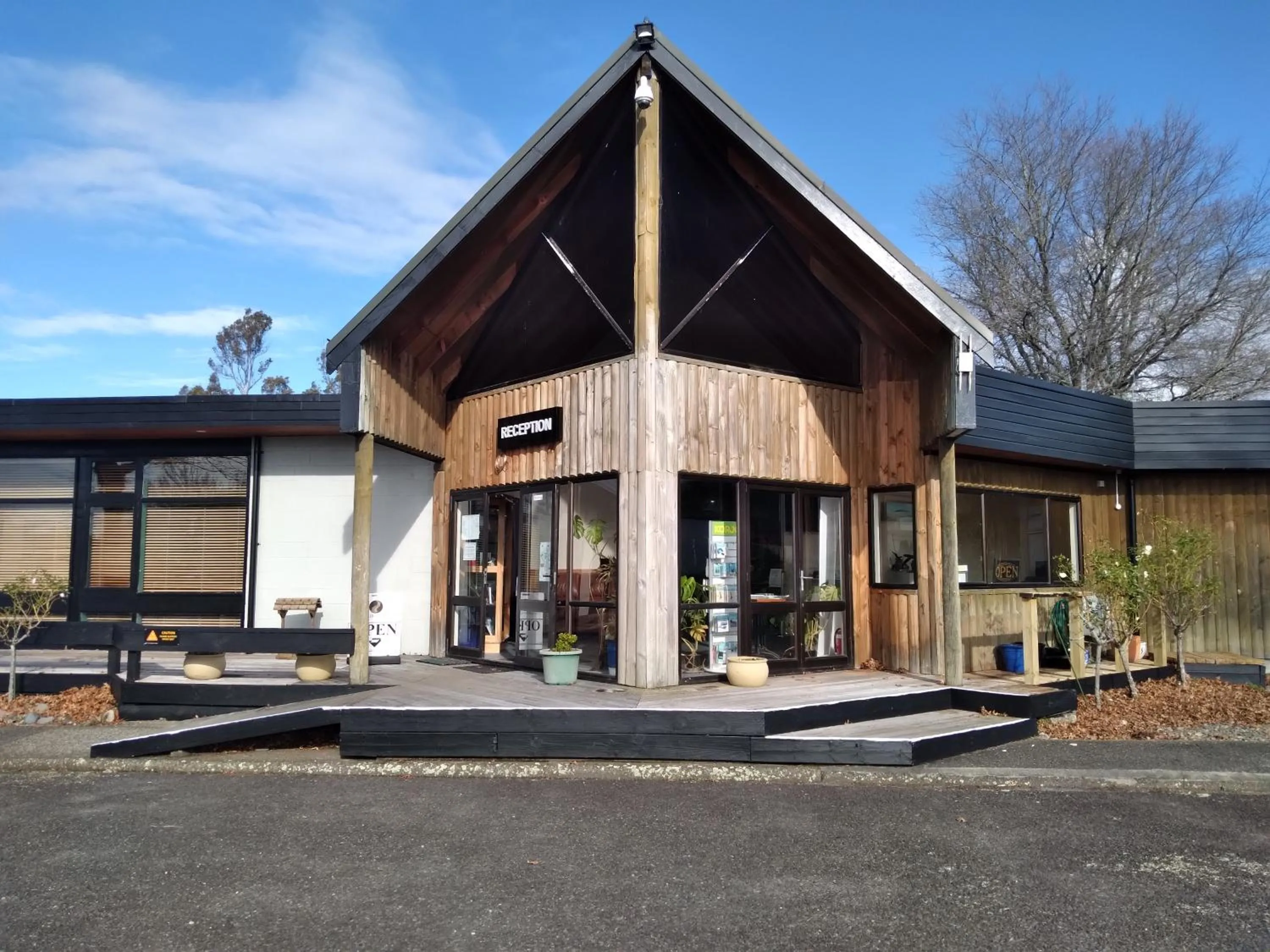 Property building in Tongariro Junction Accommodation