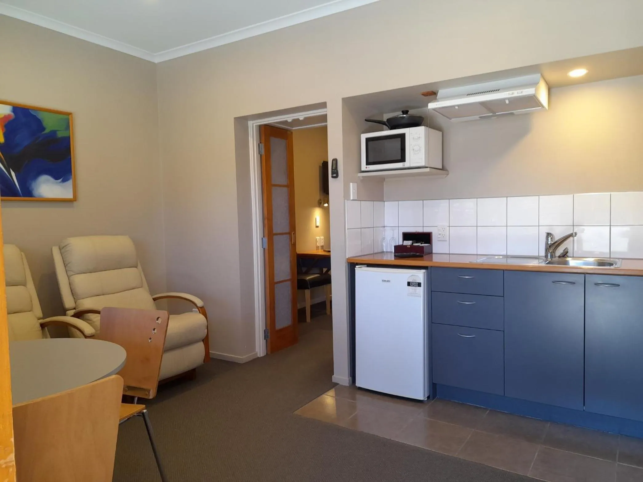 Kitchen or kitchenette in Tongariro Junction Accommodation