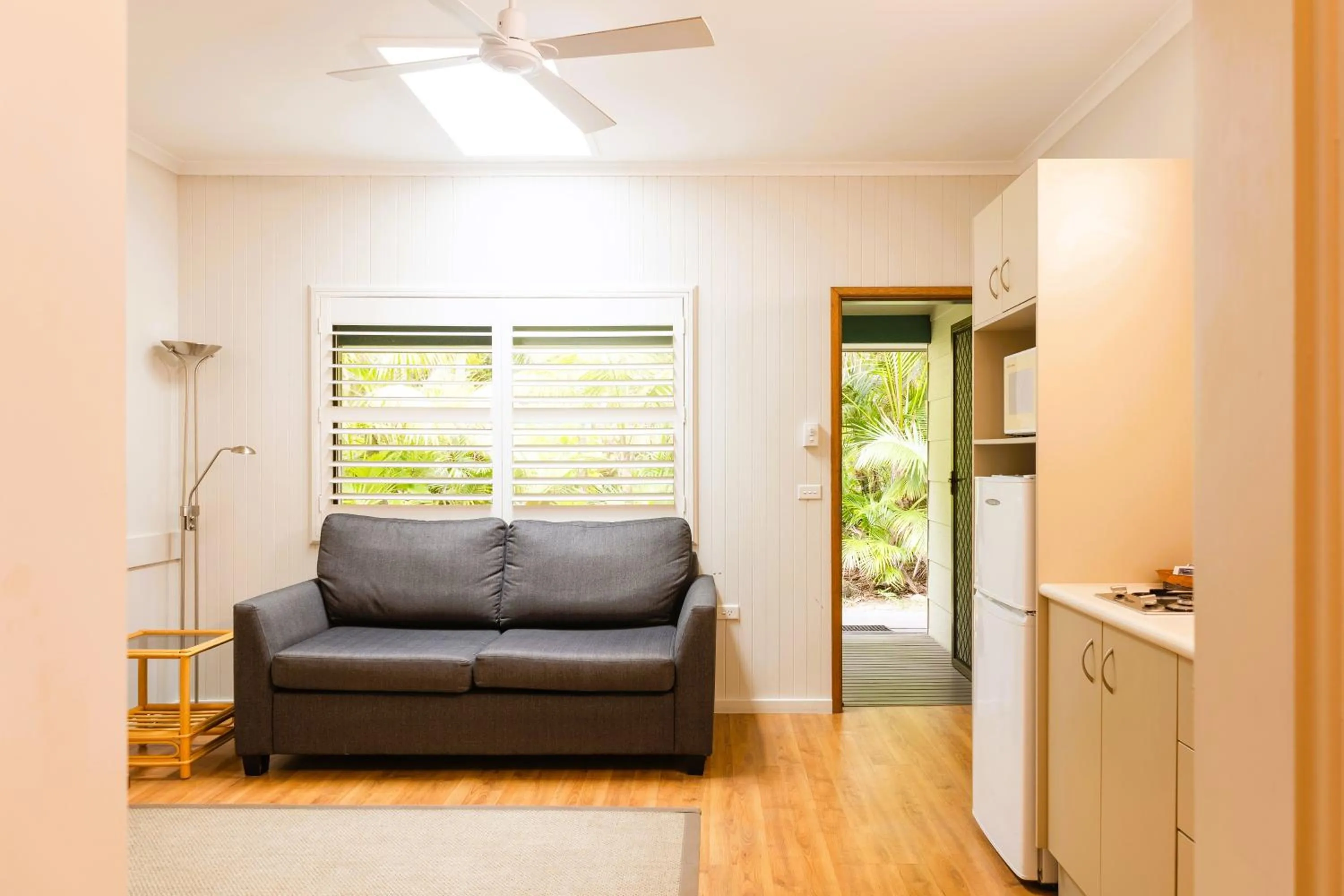 Living room in Somerset Apartments