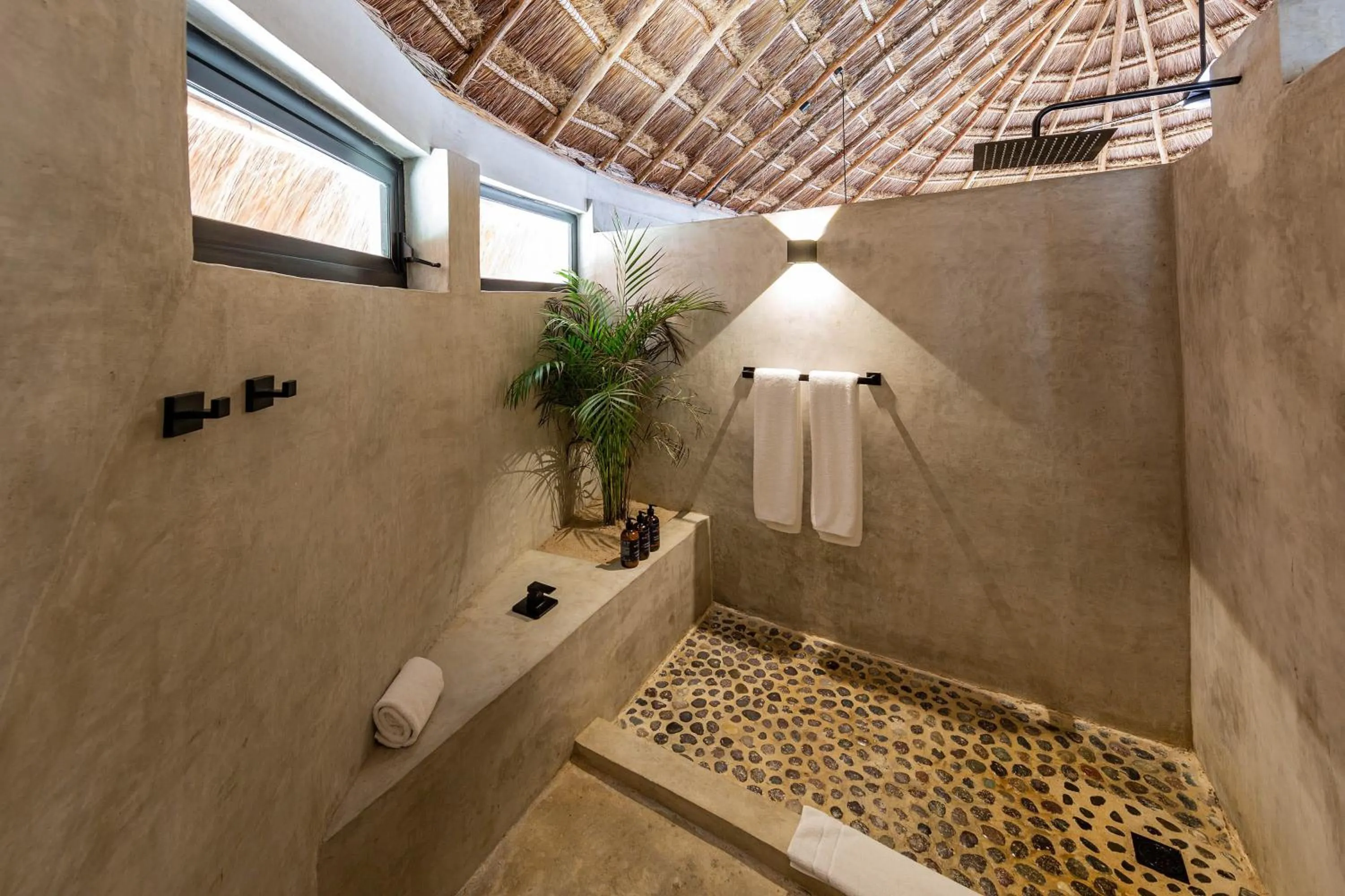 Shower in Maya Tulum By G Hotels