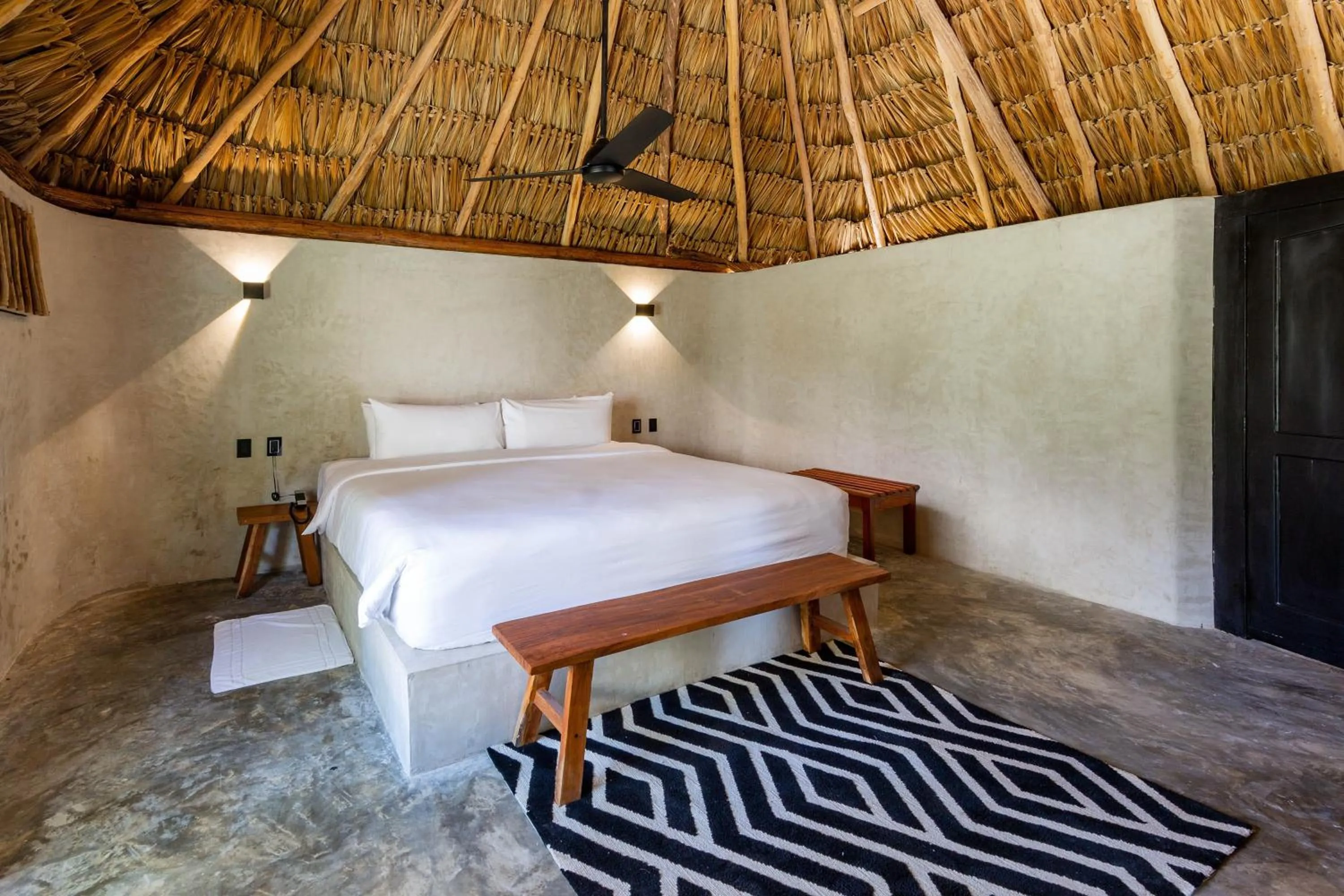 Bed in Maya Tulum By G Hotels