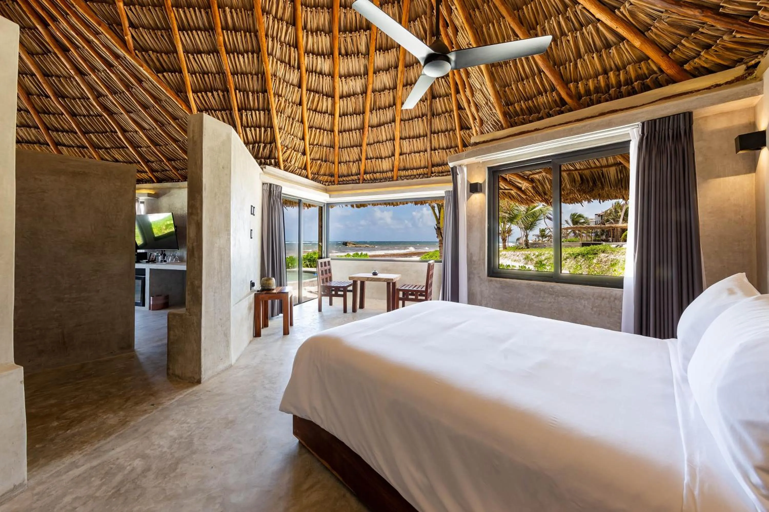 Bed in Maya Tulum By G Hotels