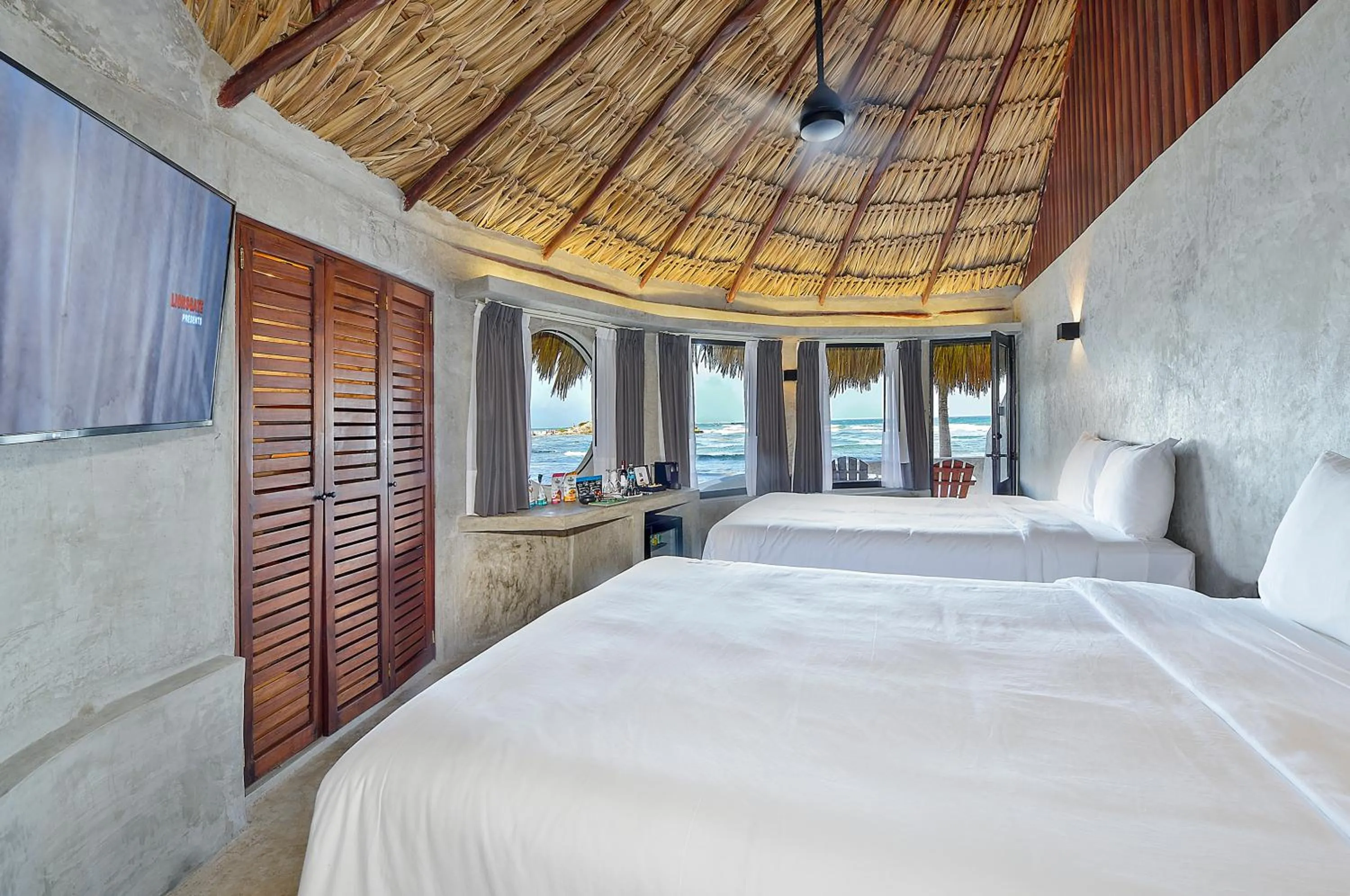 Bed in Maya Tulum By G Hotels