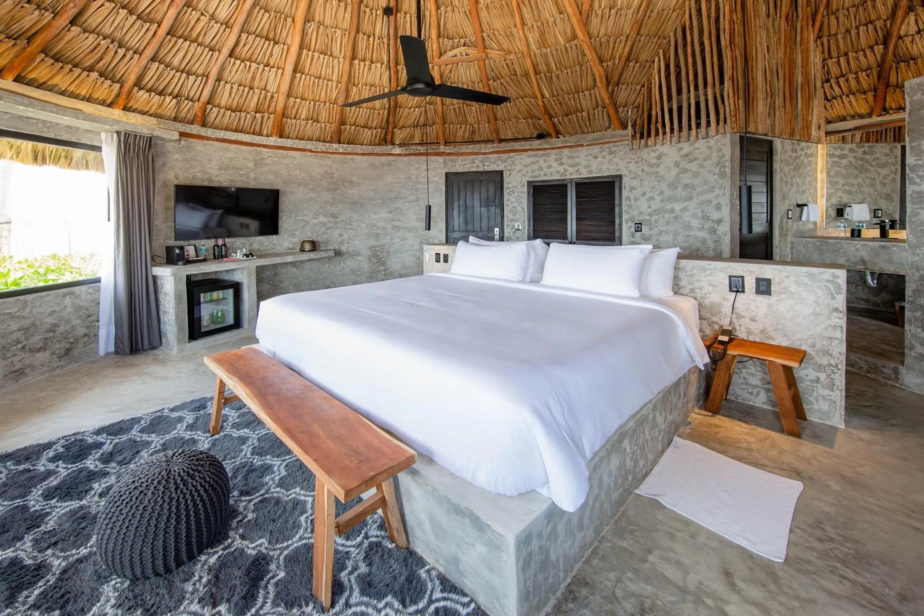 TV and multimedia, Bed in Maya Tulum By G Hotels