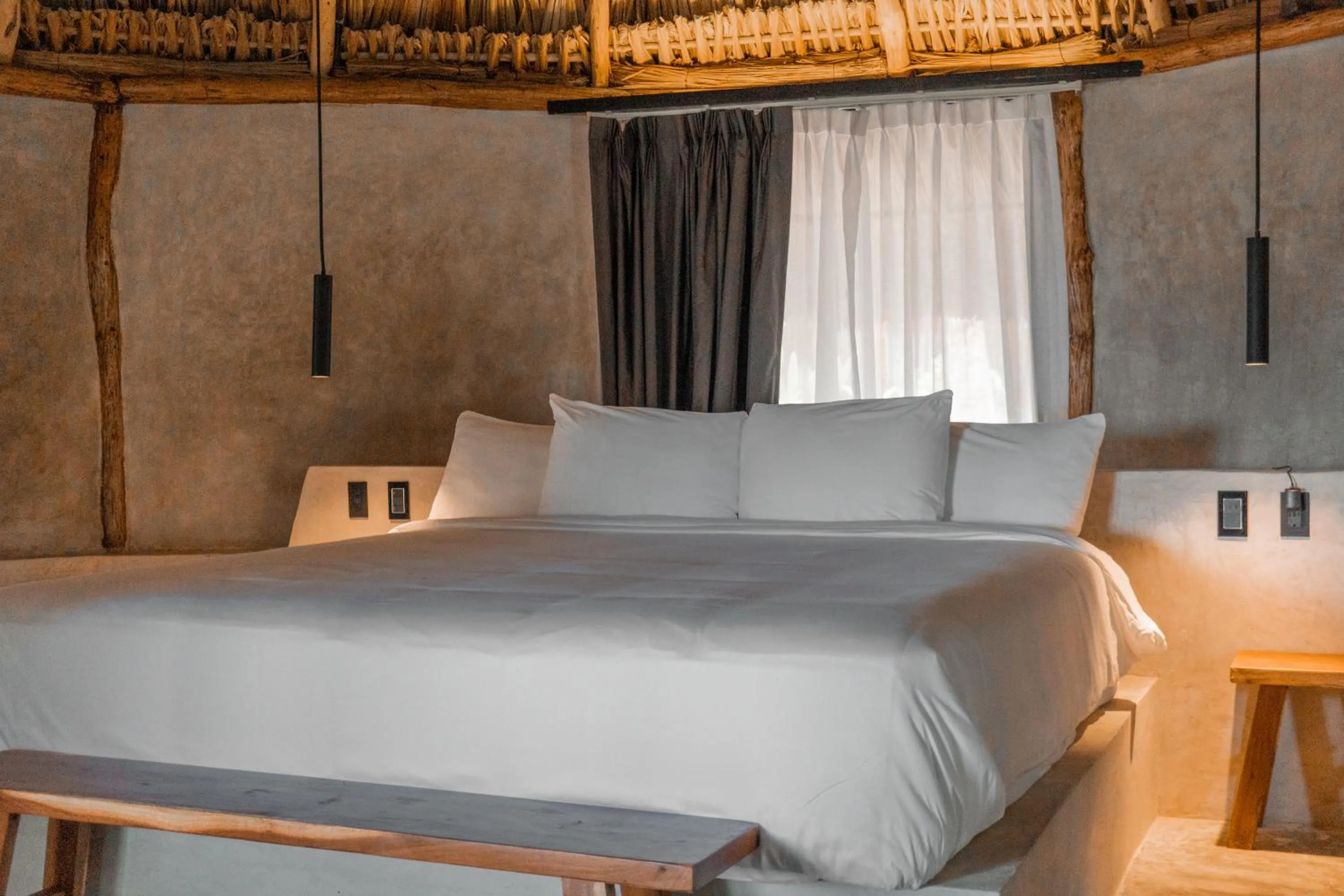 Bed in Maya Tulum By G Hotels