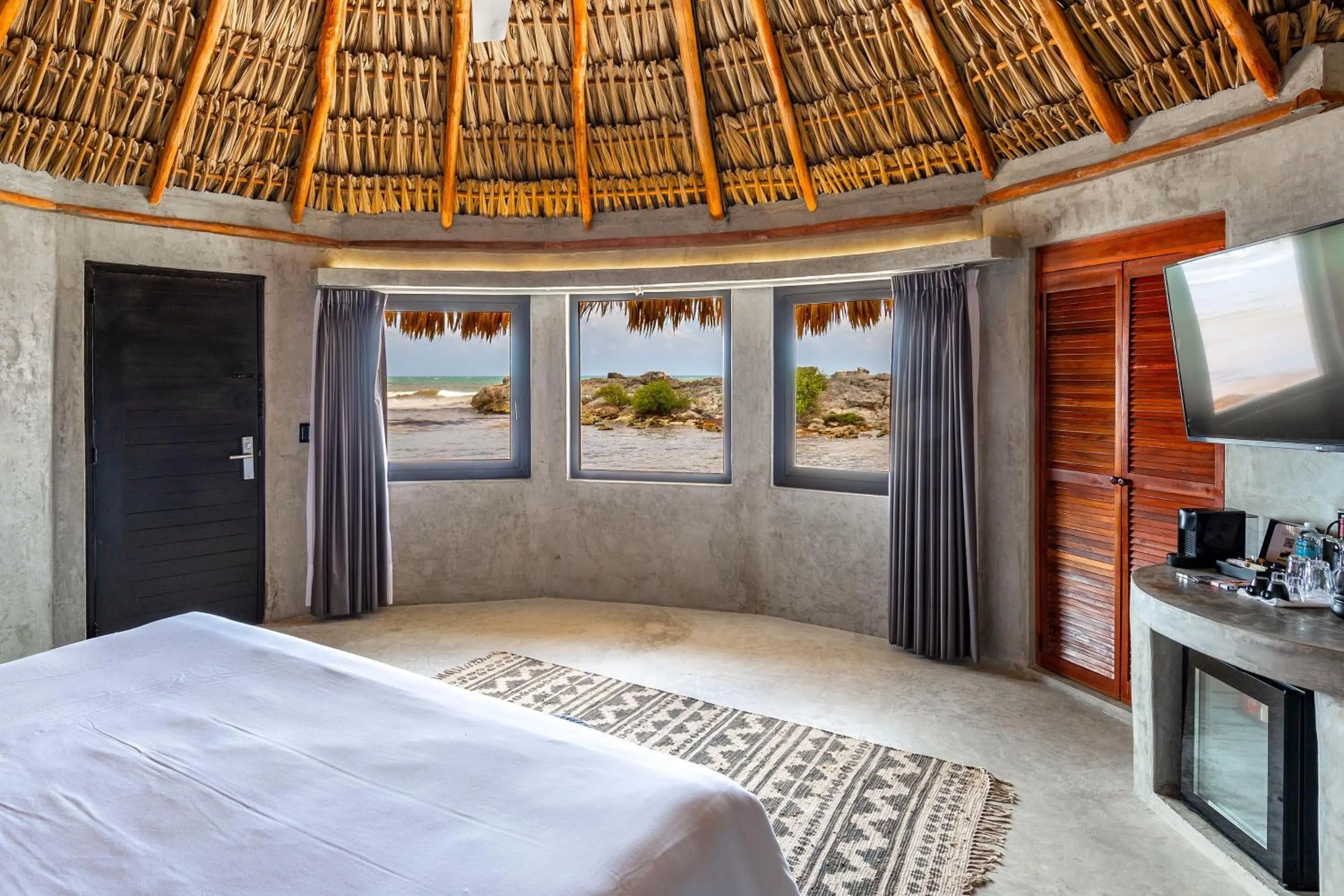 Bed in Maya Tulum By G Hotels
