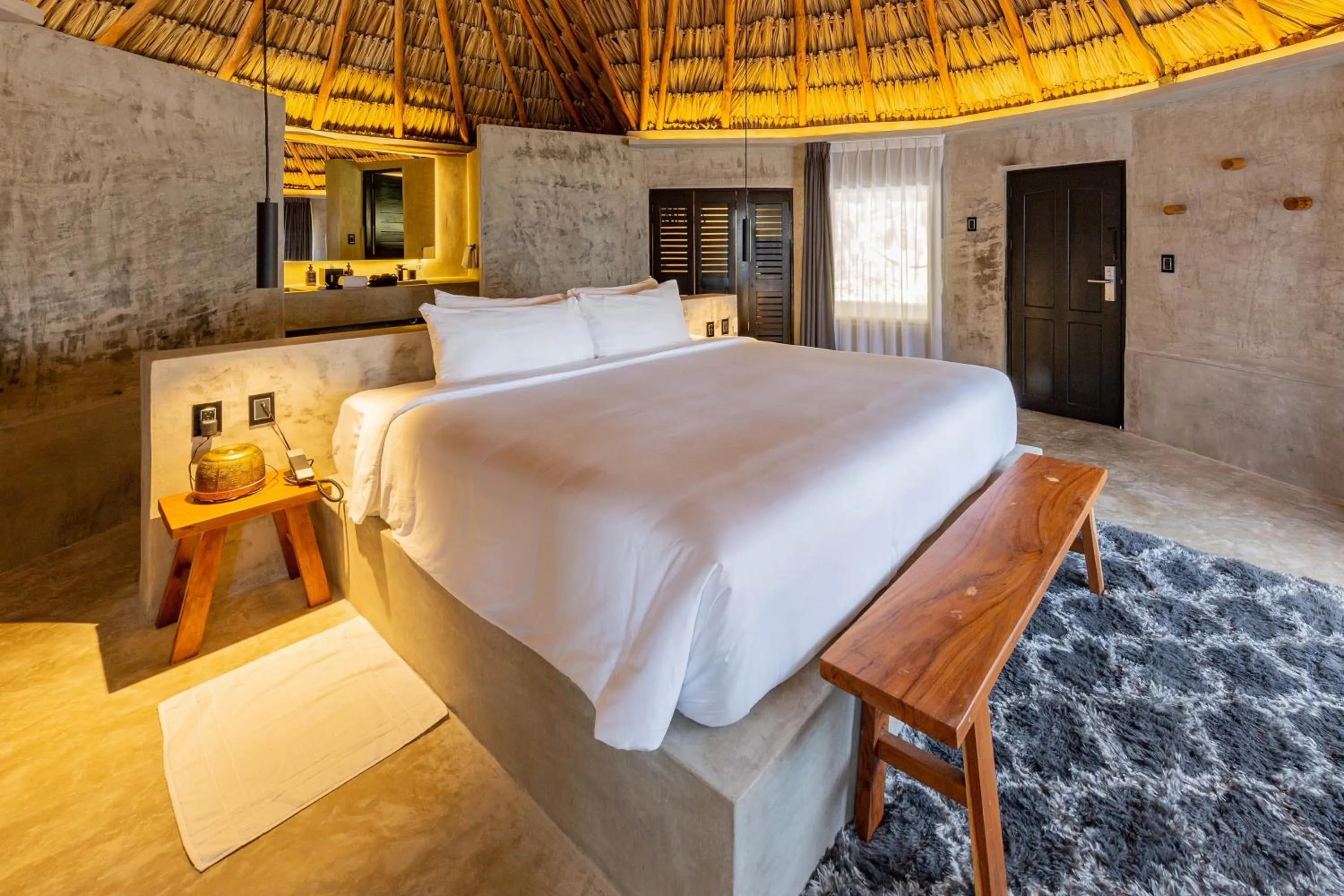 Bed in Maya Tulum By G Hotels