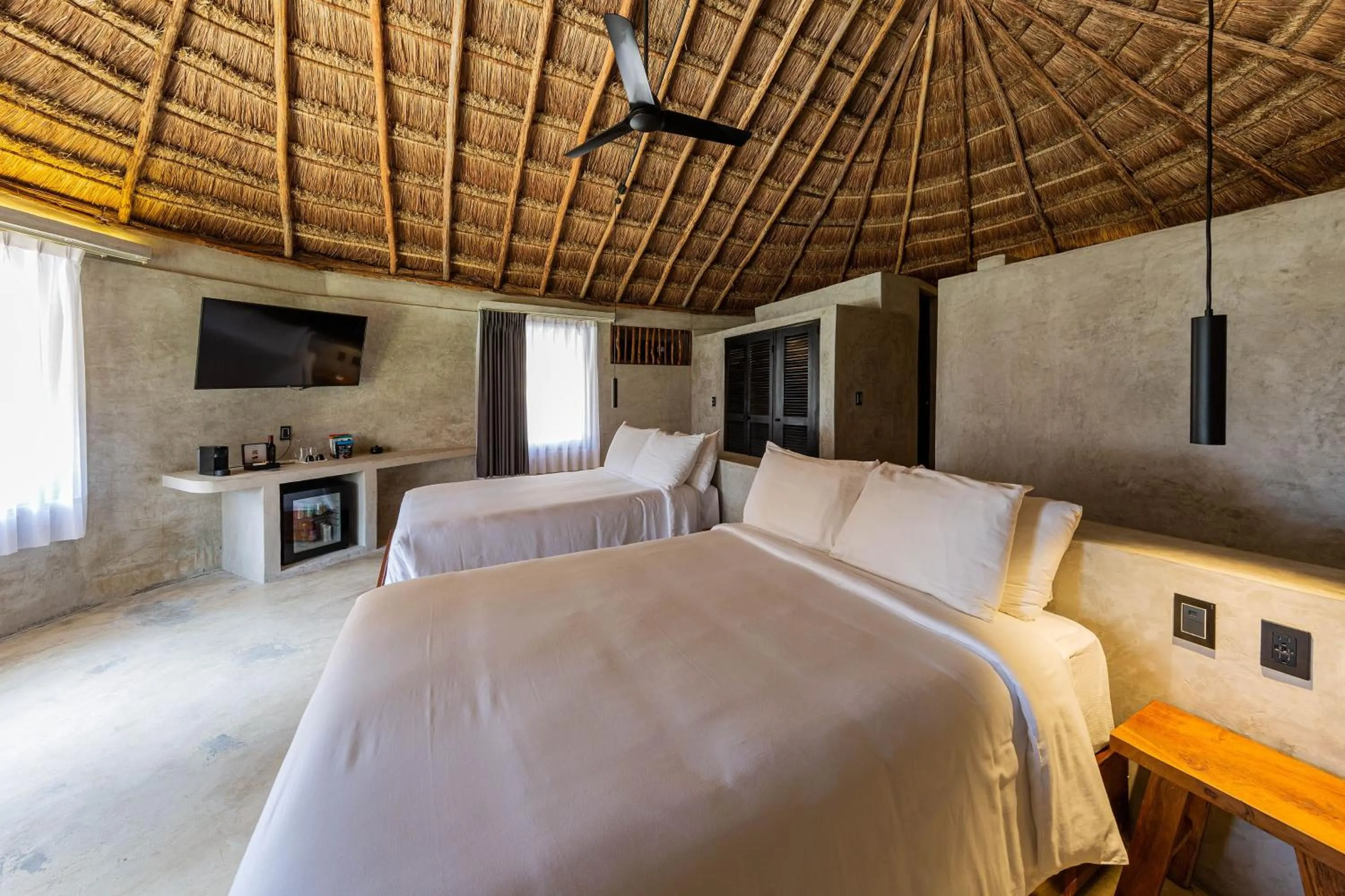 Bed in Maya Tulum By G Hotels