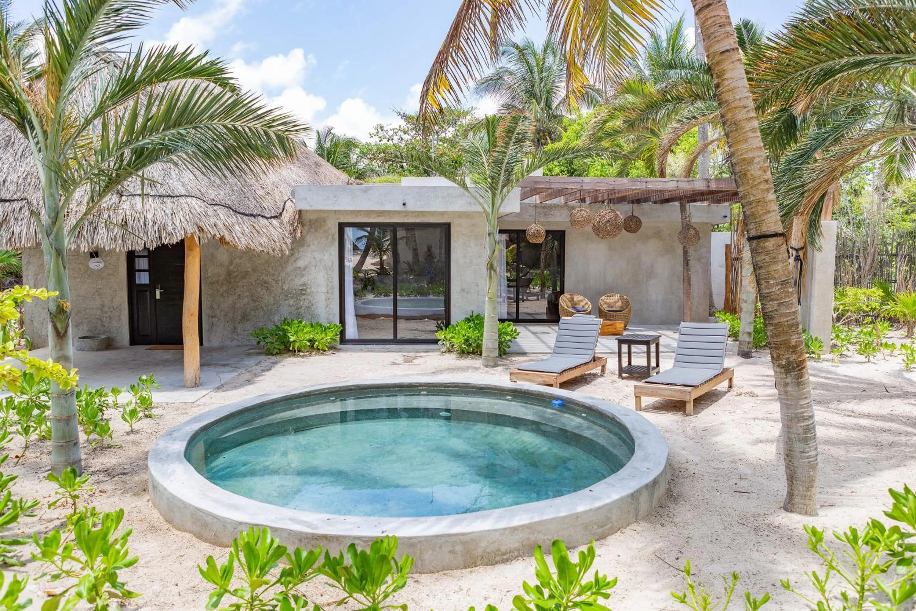 Patio in Maya Tulum By G Hotels
