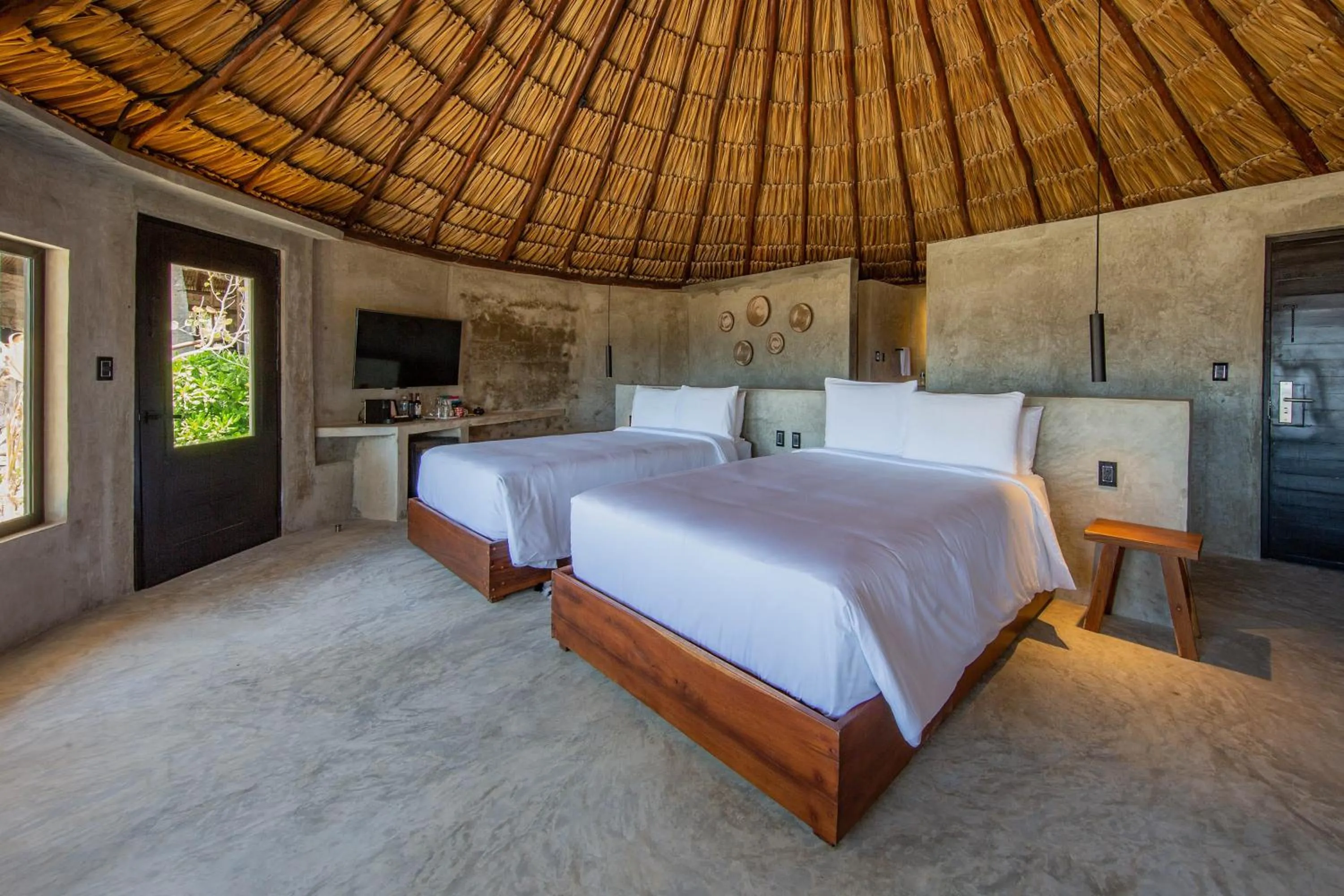 Bed in Maya Tulum By G Hotels