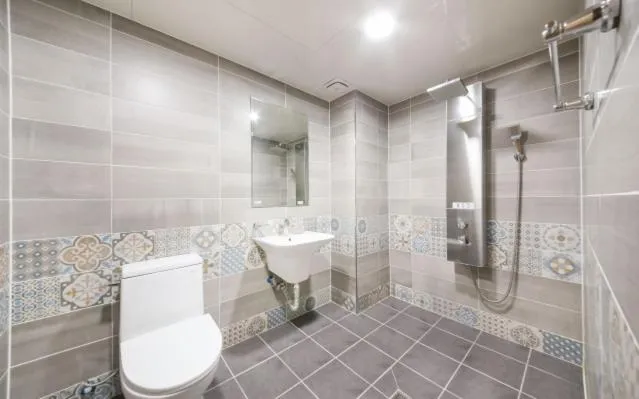 Bathroom in Jeonju Hanok Hotel Kung