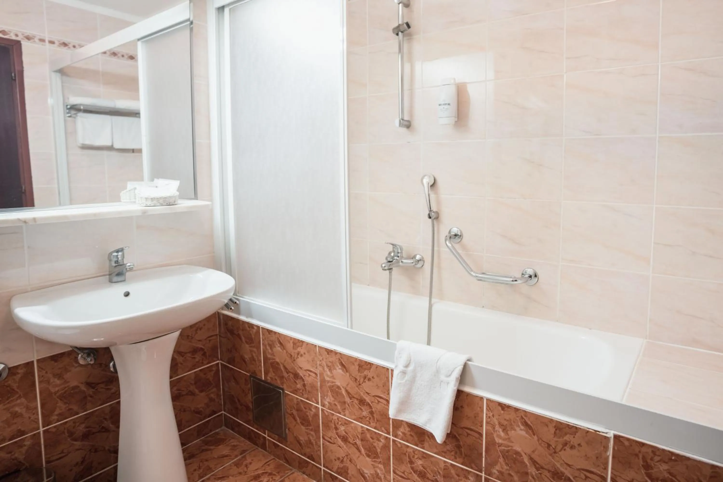 Bathroom in Hotel Horizont