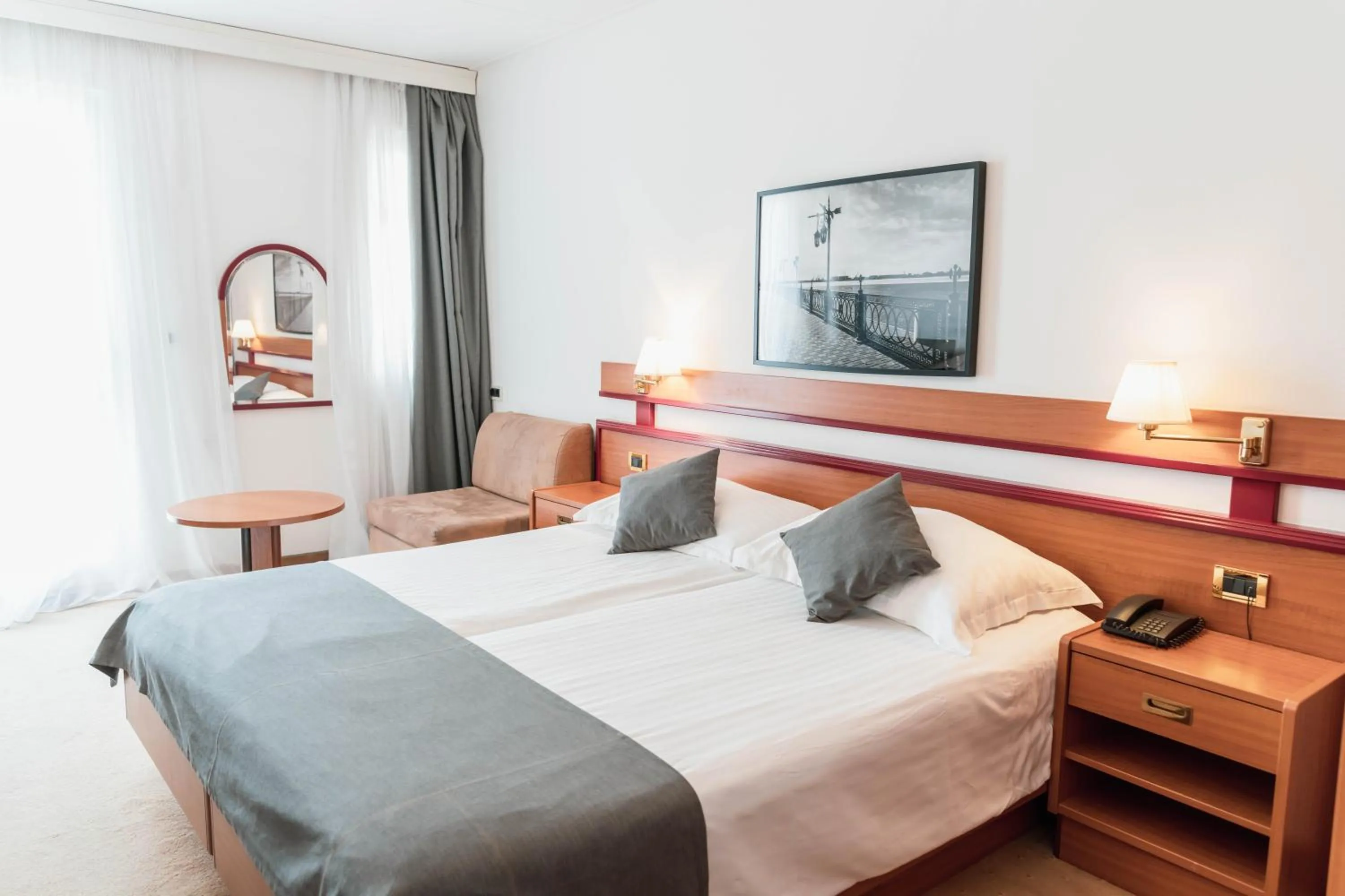 Bed in Hotel Horizont