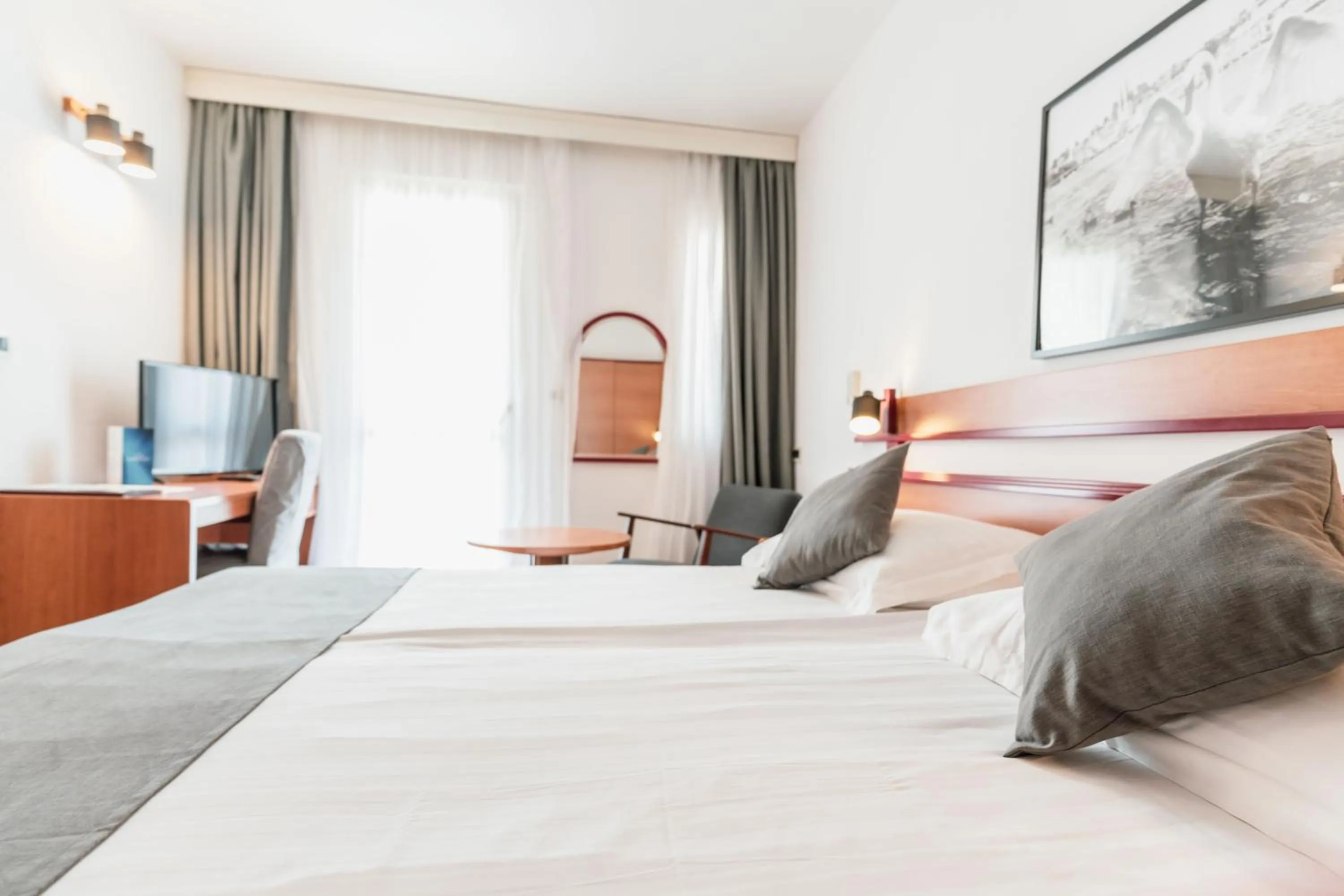 Bed in Hotel Horizont