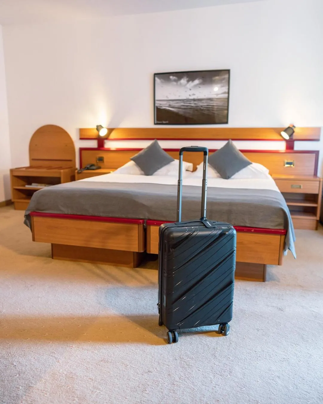 Bedroom, Bed in Hotel Horizont