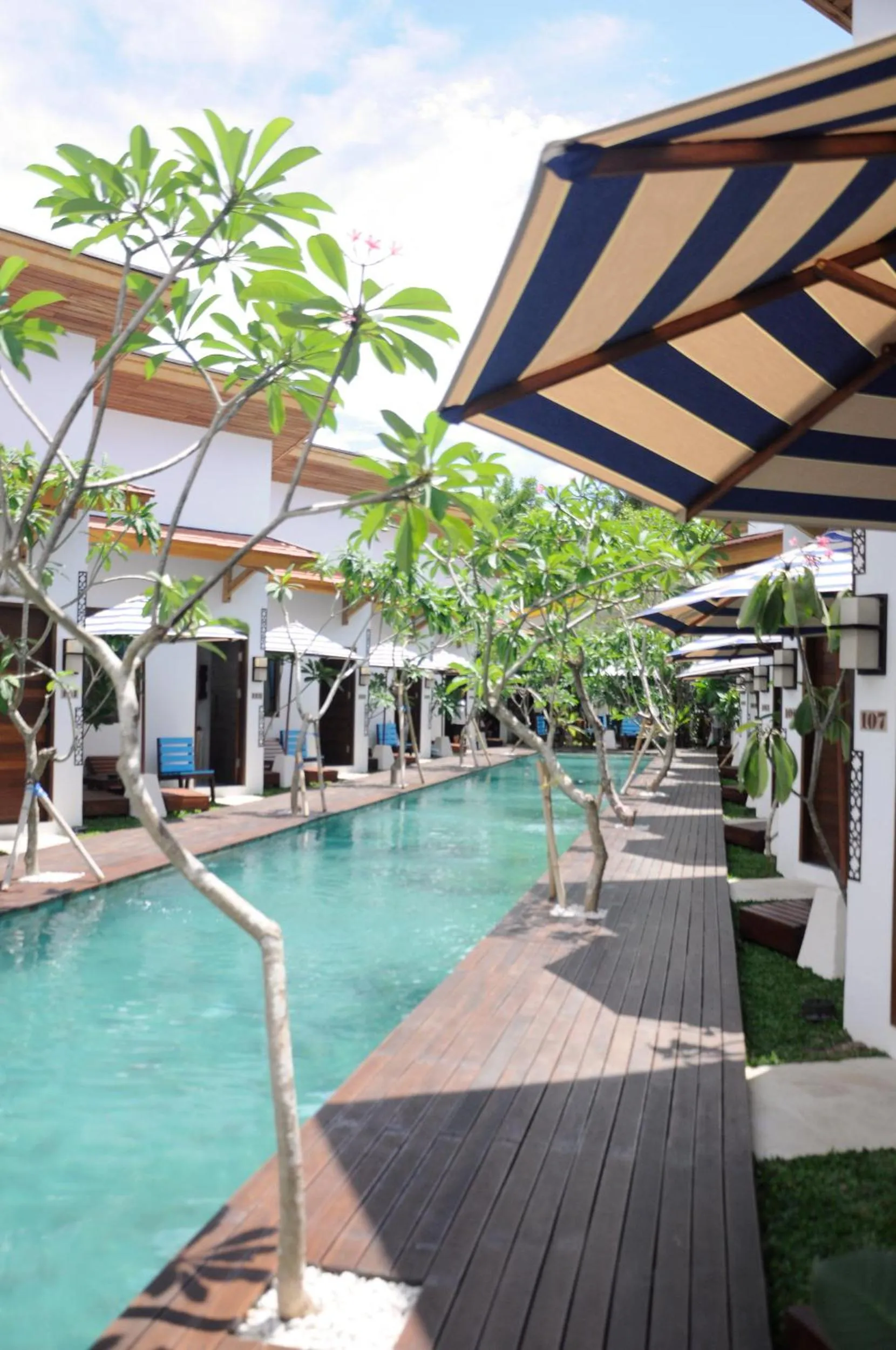 Pool view in Jali Resort - Gili Trawangan