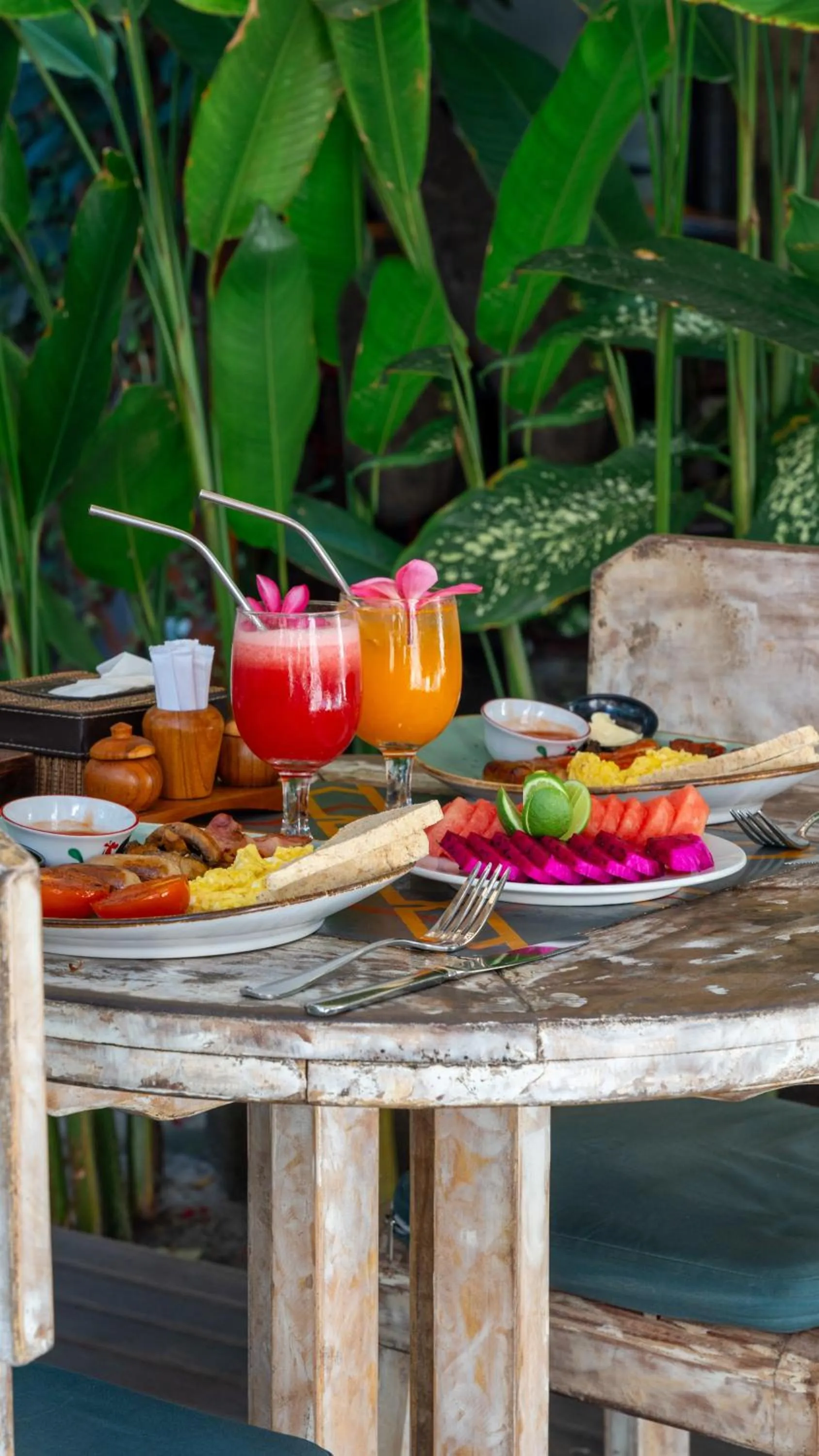 Breakfast in Jali Resort - Gili Trawangan