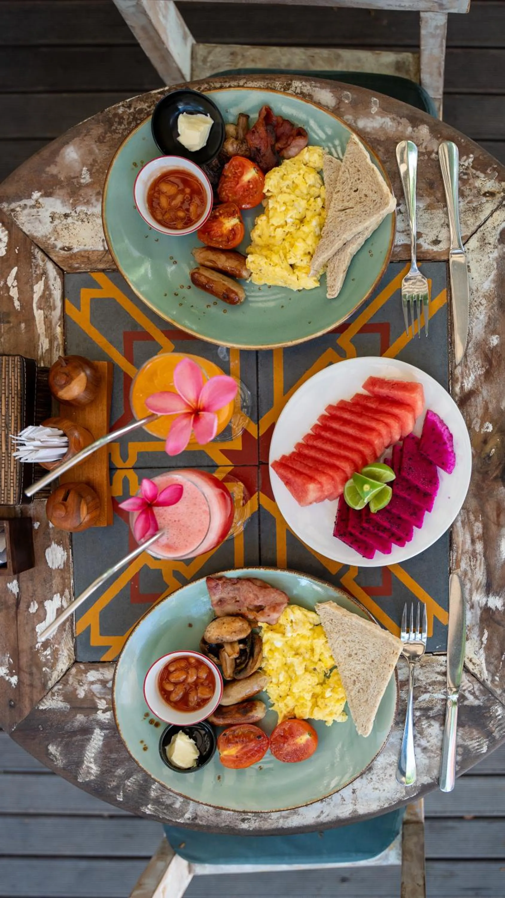 Breakfast in Jali Resort - Gili Trawangan