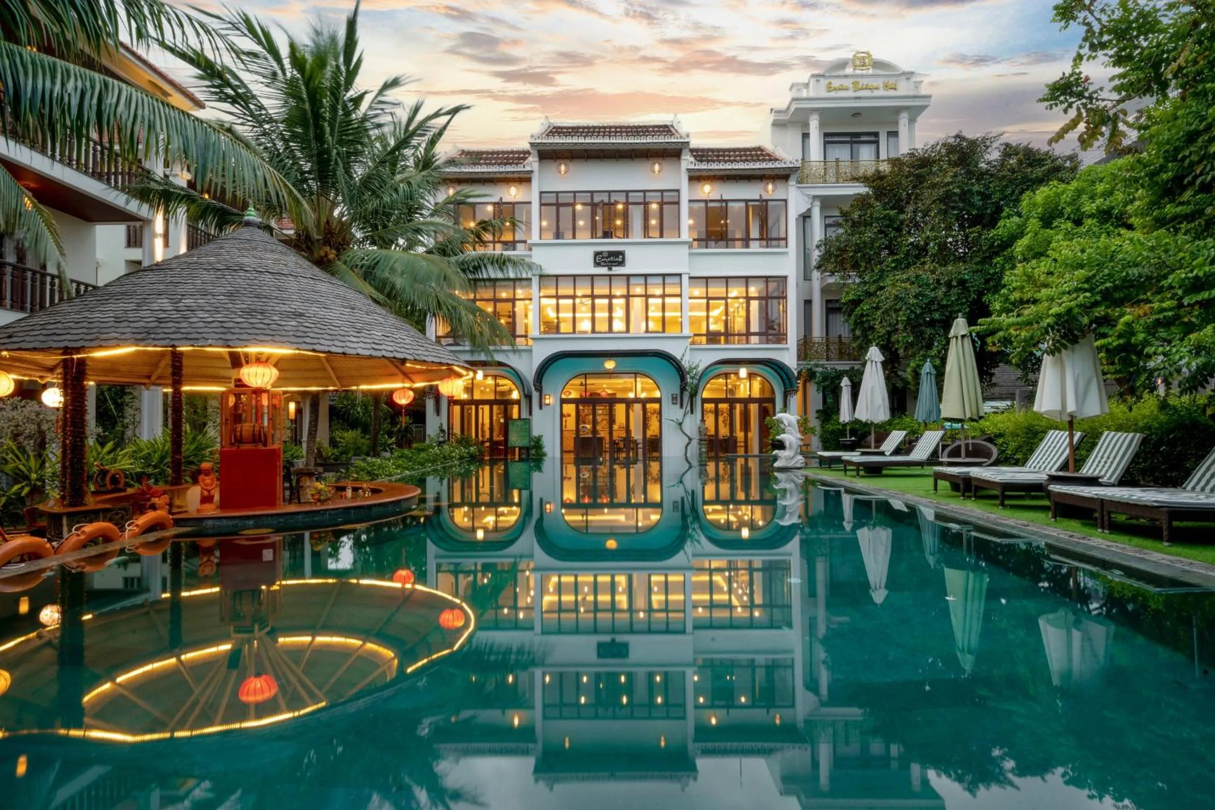 Swimming pool in Hoi An Emotion Boutique Villa