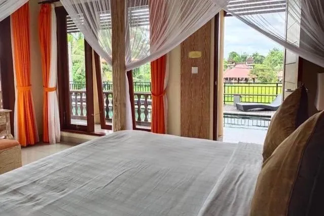 Bedroom, Bed in Gefecon Villa Ubud