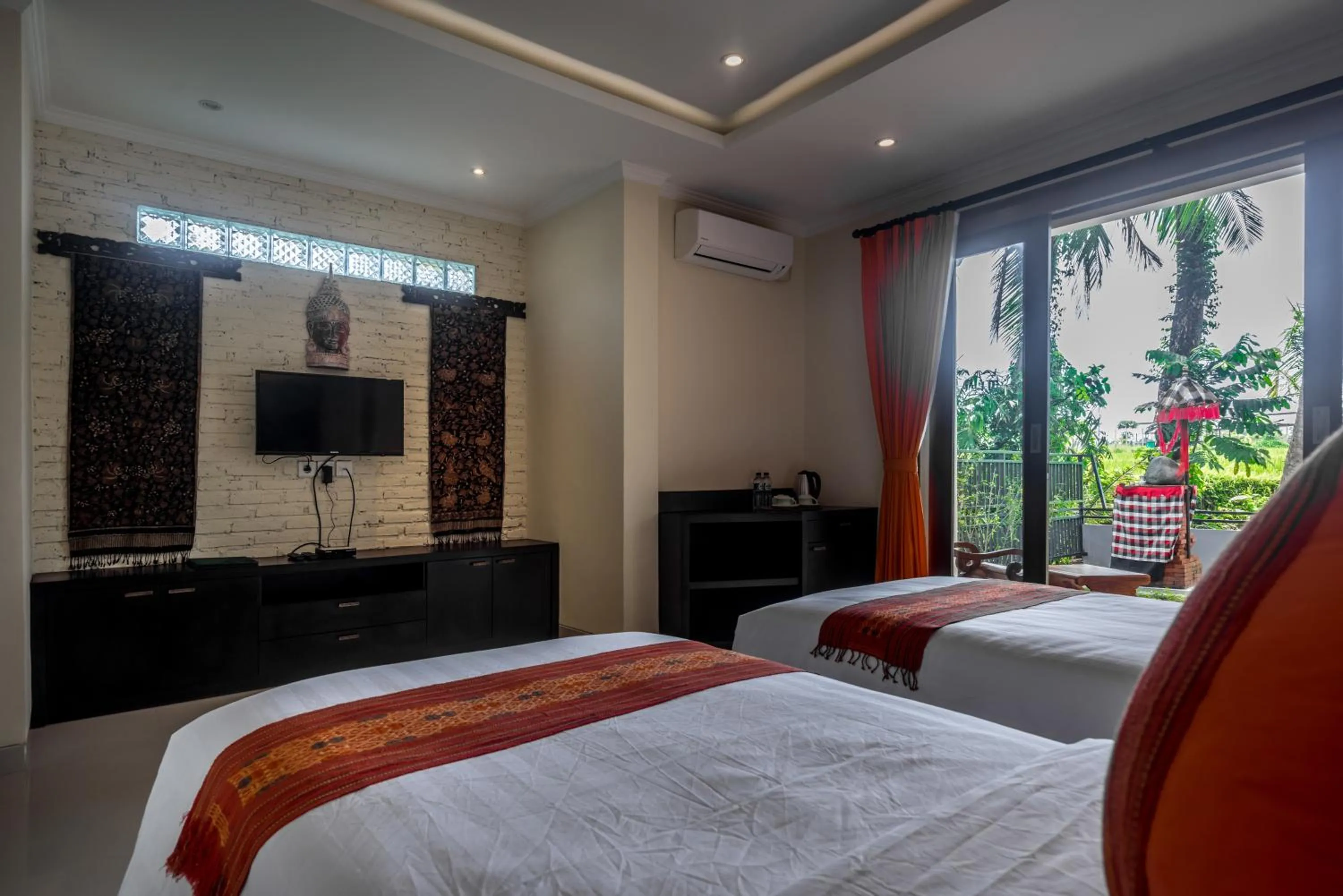 Bedroom, Bed in Gefecon Villa Ubud