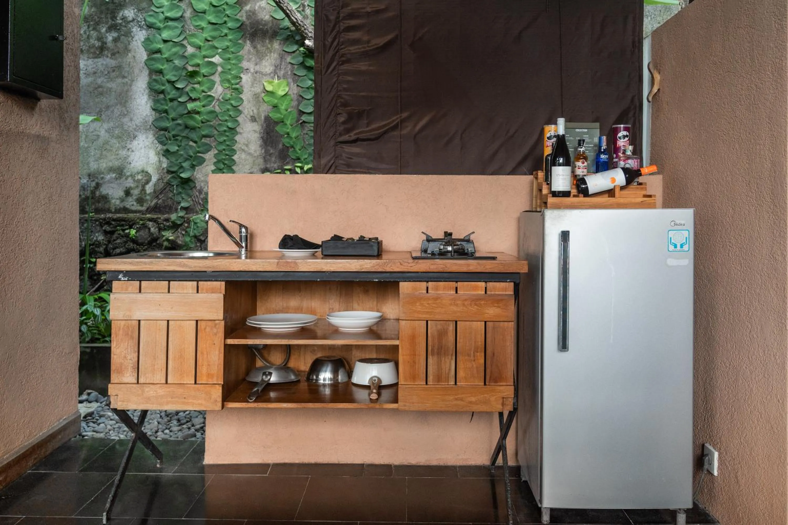 Kitchen or kitchenette in Amora Ubud Boutique Villas