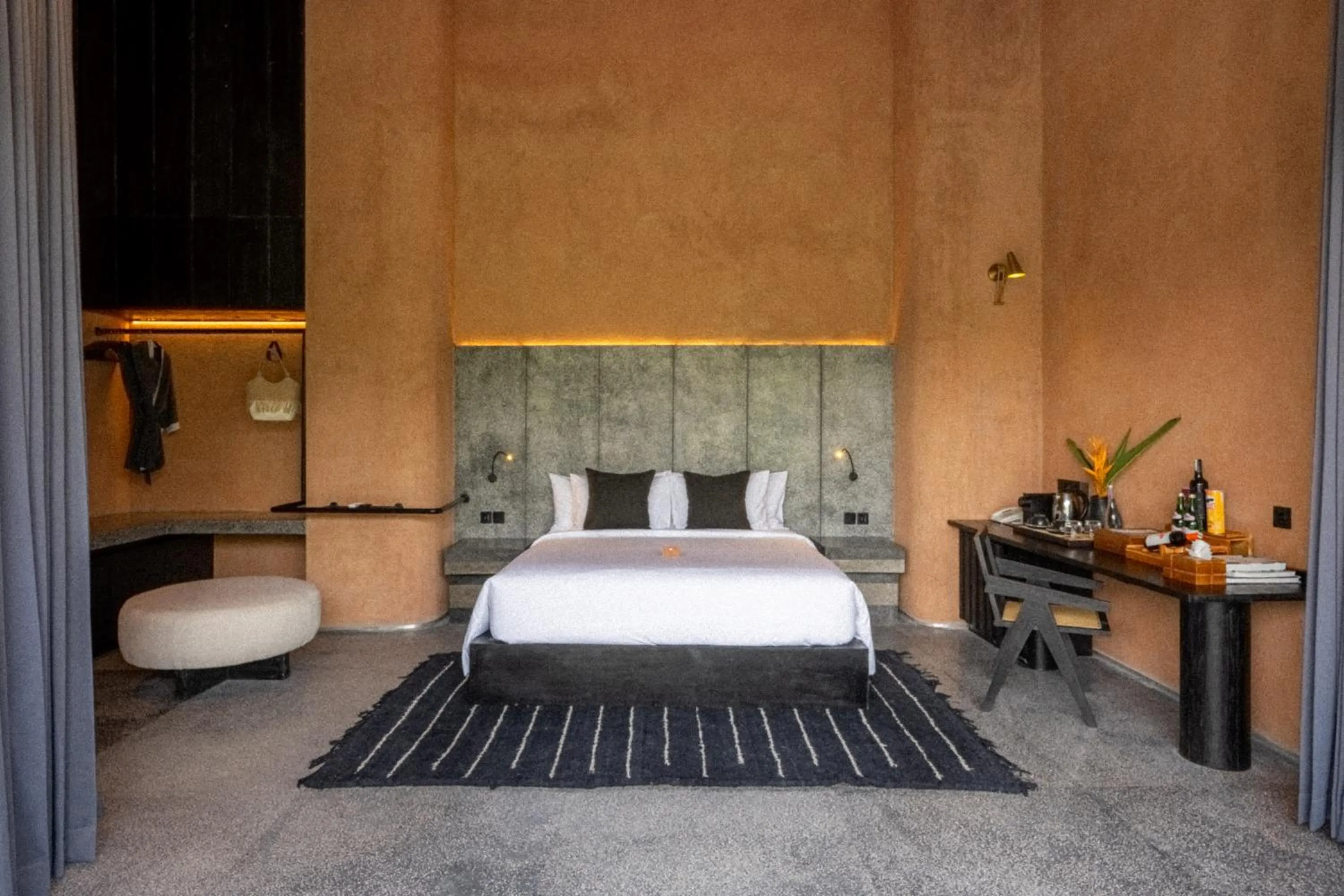 Bed in Amora Ubud Boutique Villas
