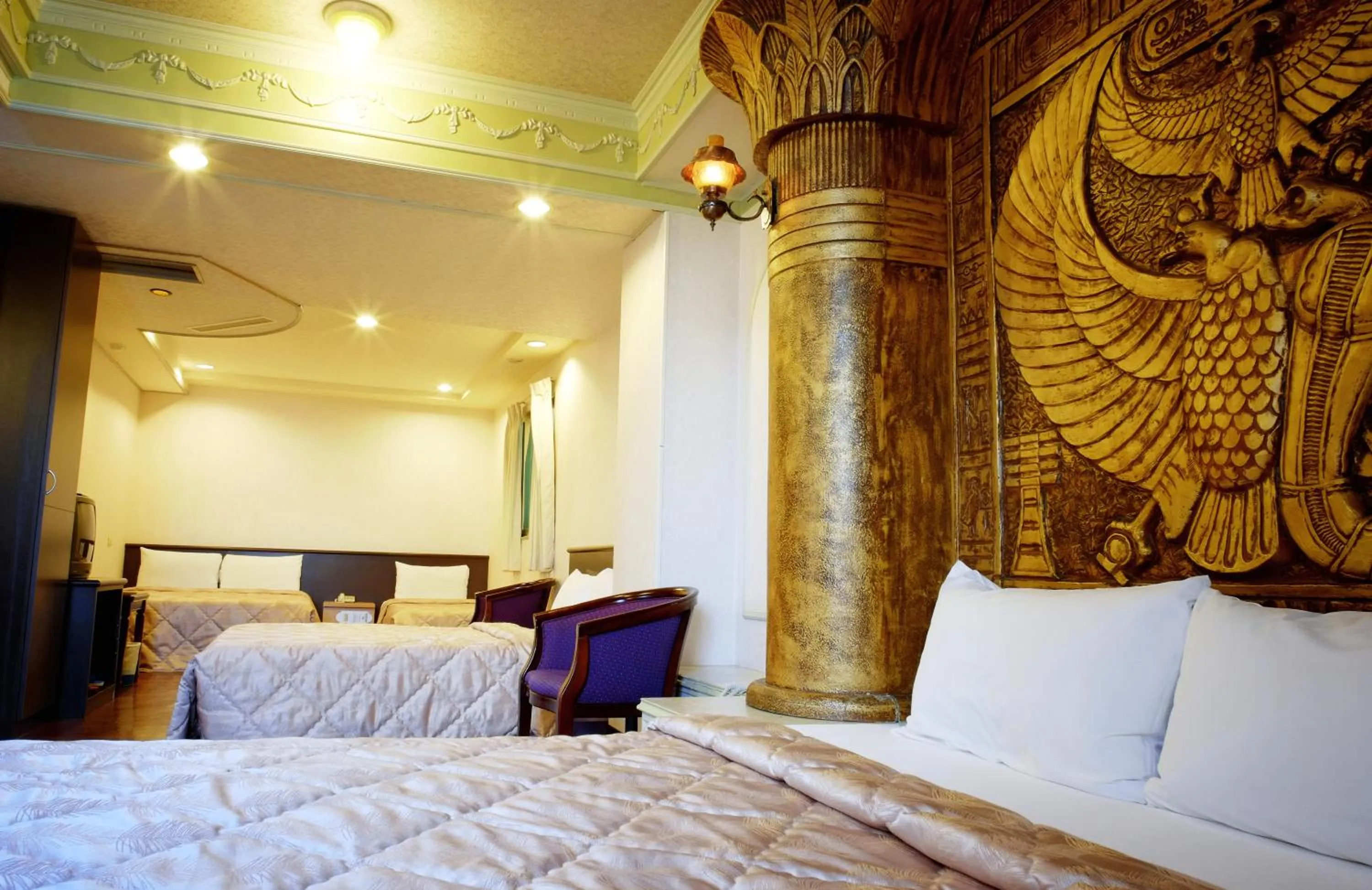 Bed in Yi Pin Yuan Hotel