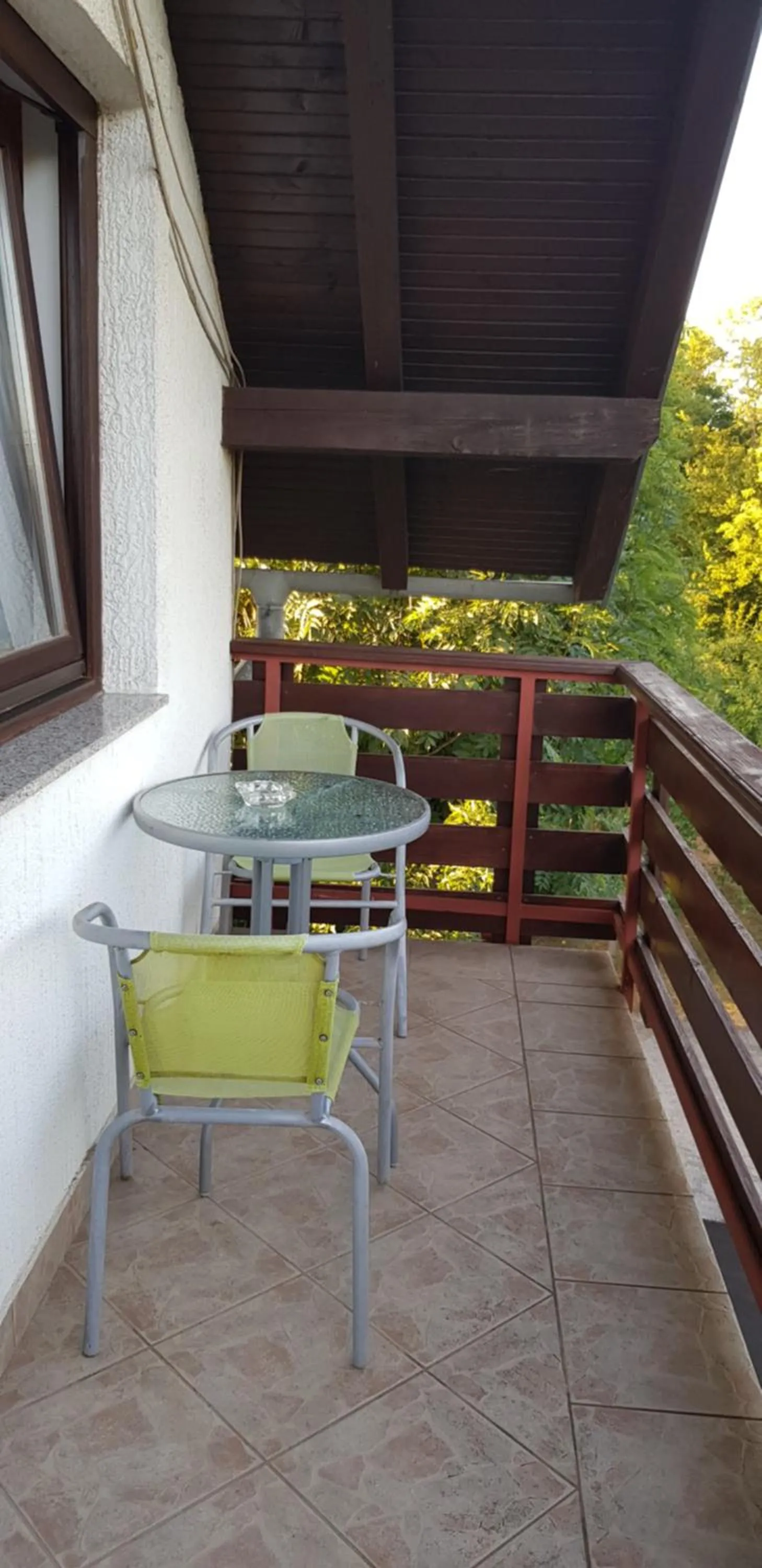 Balcony/Terrace in House Janja Plitvice