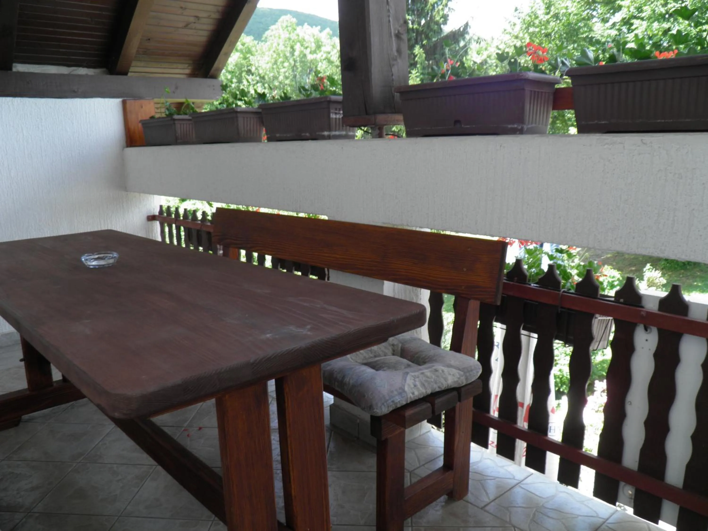 Balcony/Terrace in House Janja Plitvice