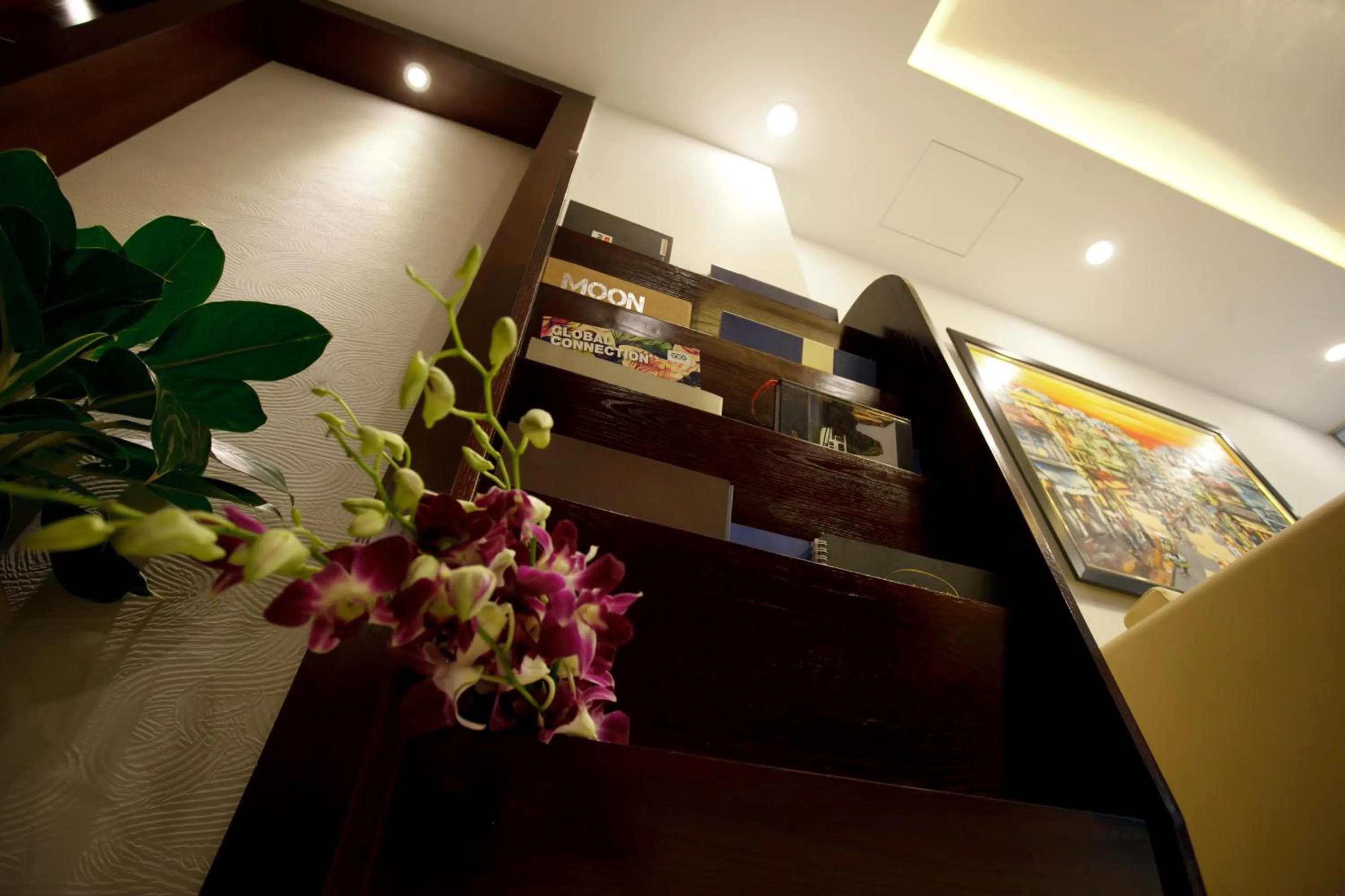 Lobby or reception in Hanoi Pomihoa Hotel