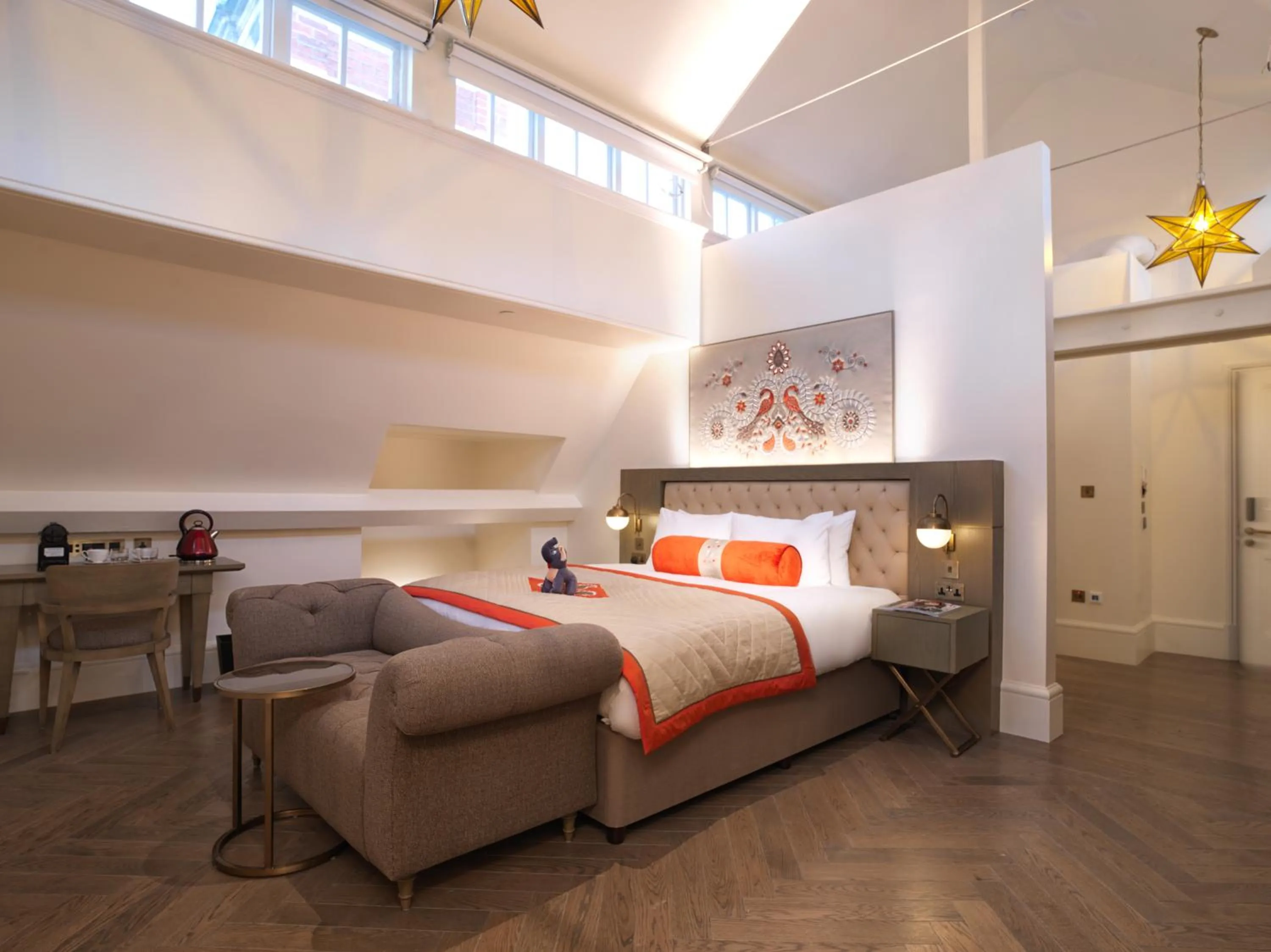 Bedroom, Bed in The LaLit London