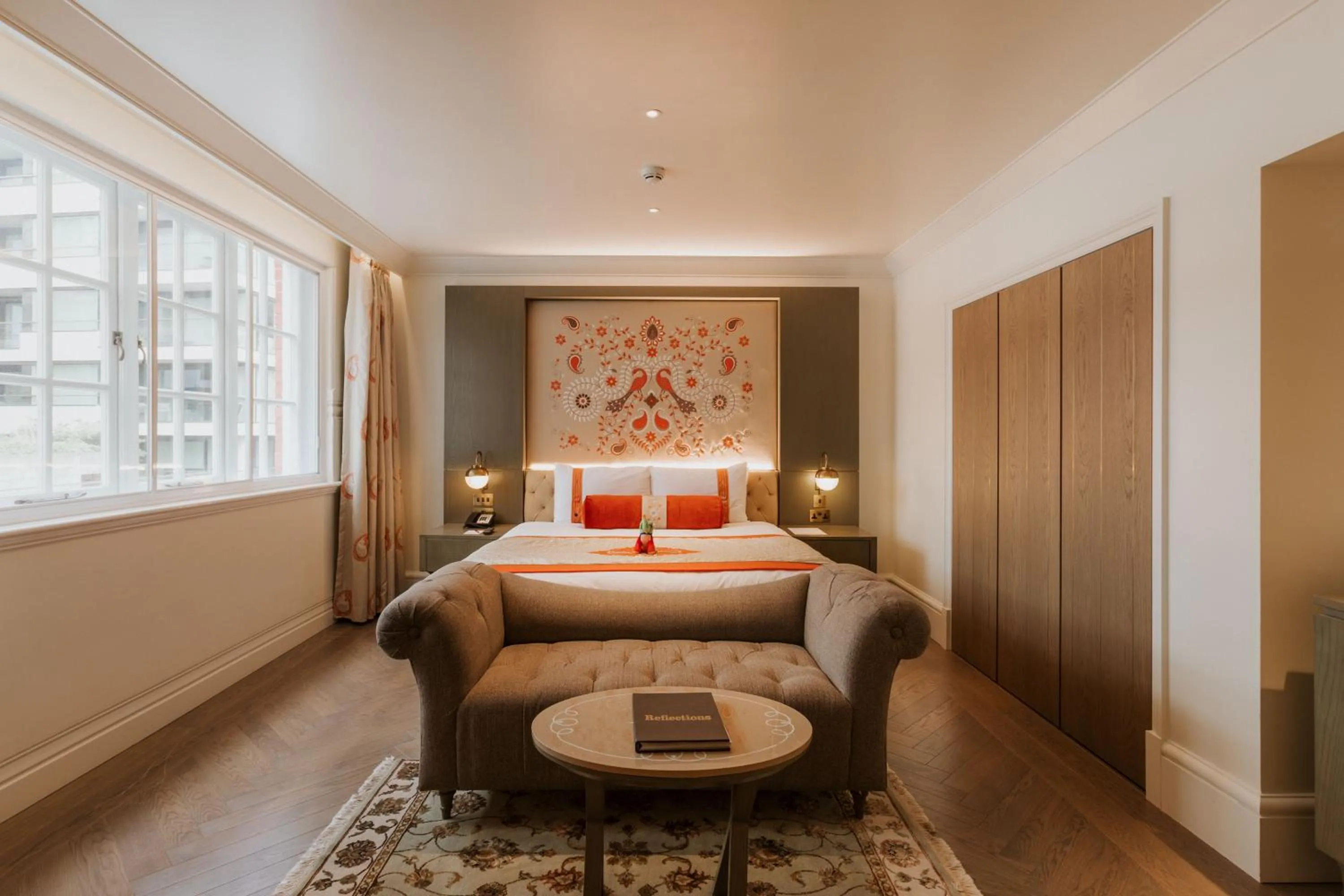 Bedroom, Bed in The LaLit London