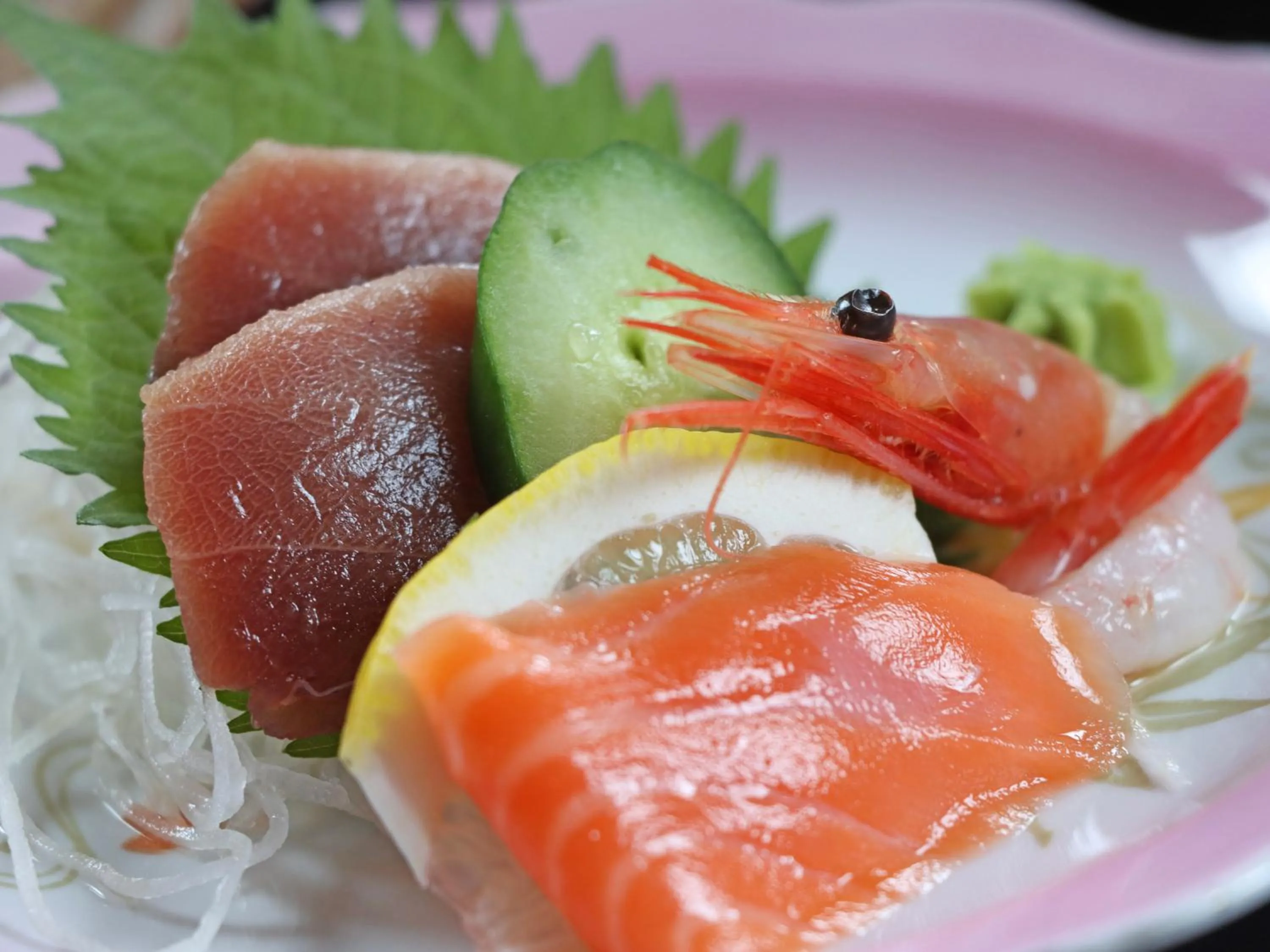 Food close-up in Shugyoku no Yu Yakushido Onsen