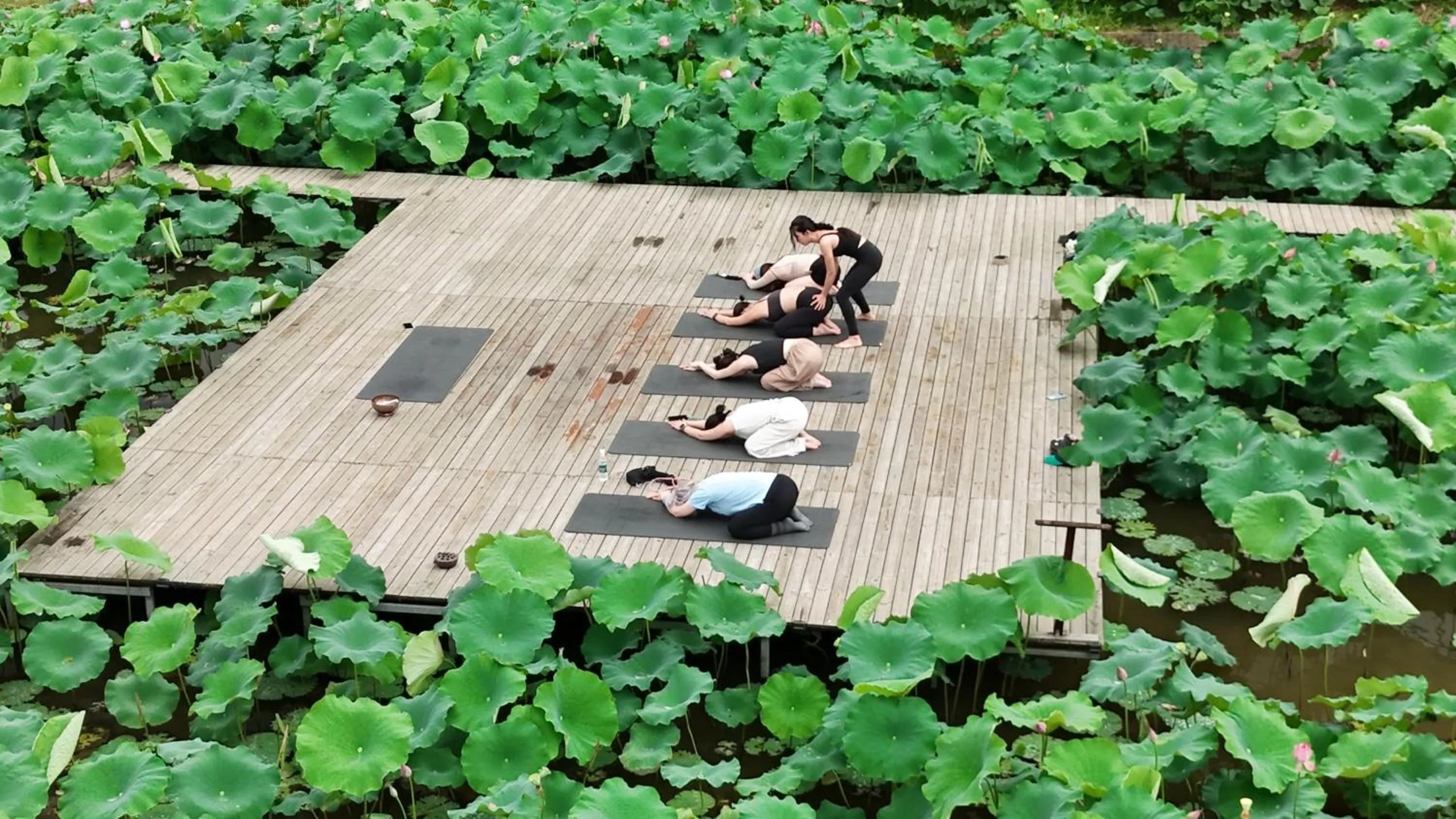 Garden in Yangshuo Zen Garden Resort - Rich Chinese traditional activities