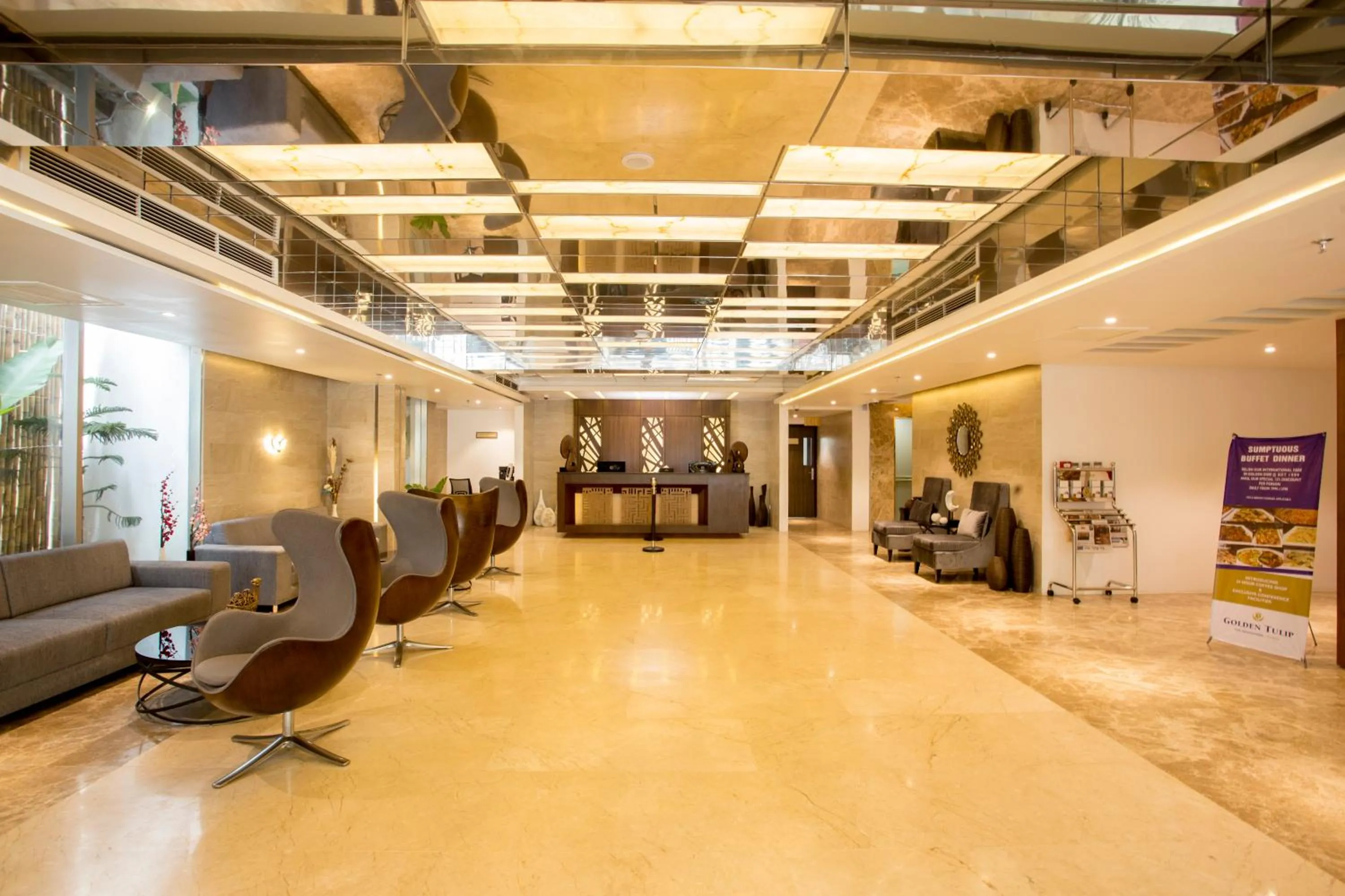 Lobby or reception in Hotel The Grandmark-Dhaka