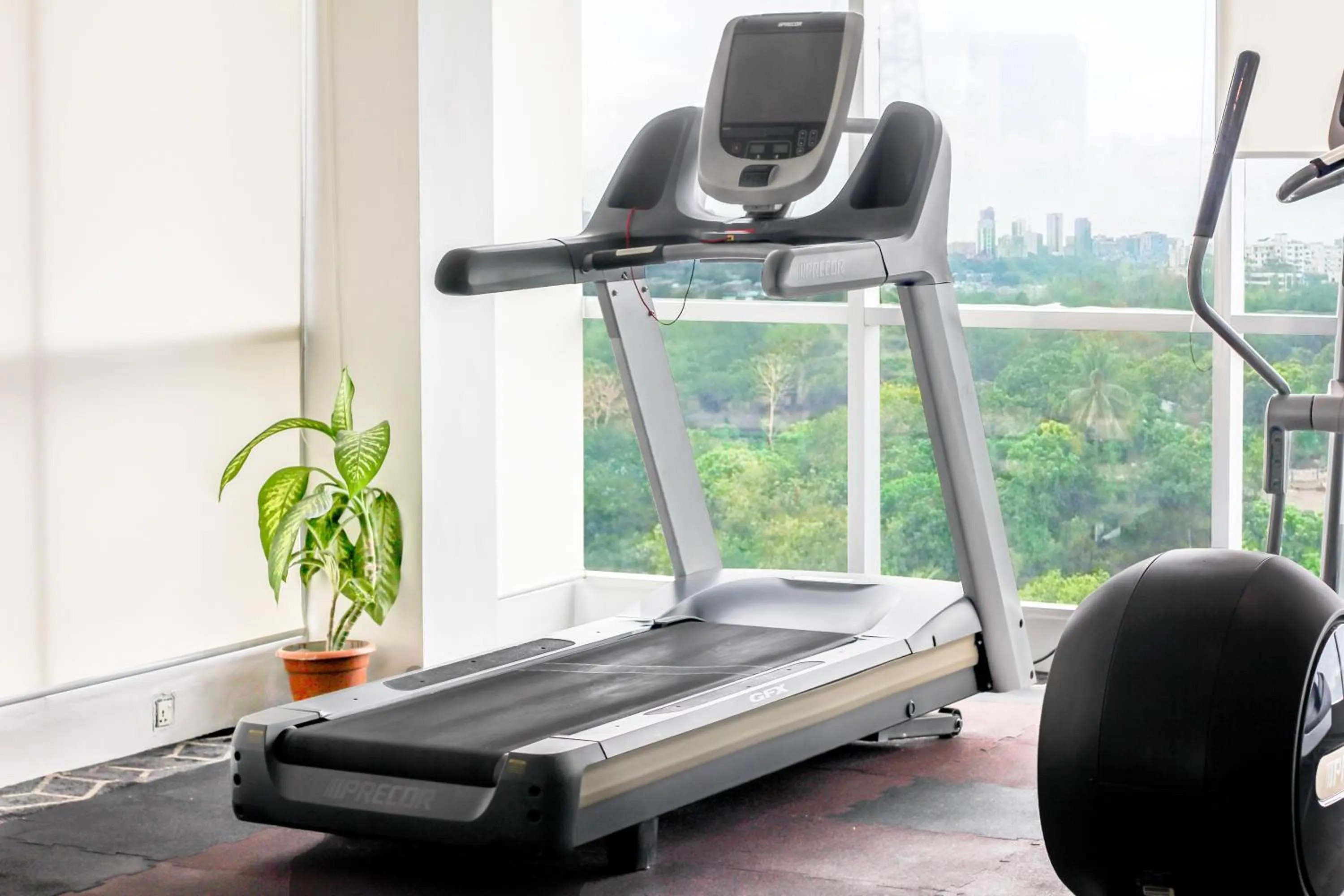 Fitness centre/facilities in Hotel The Grandmark-Dhaka