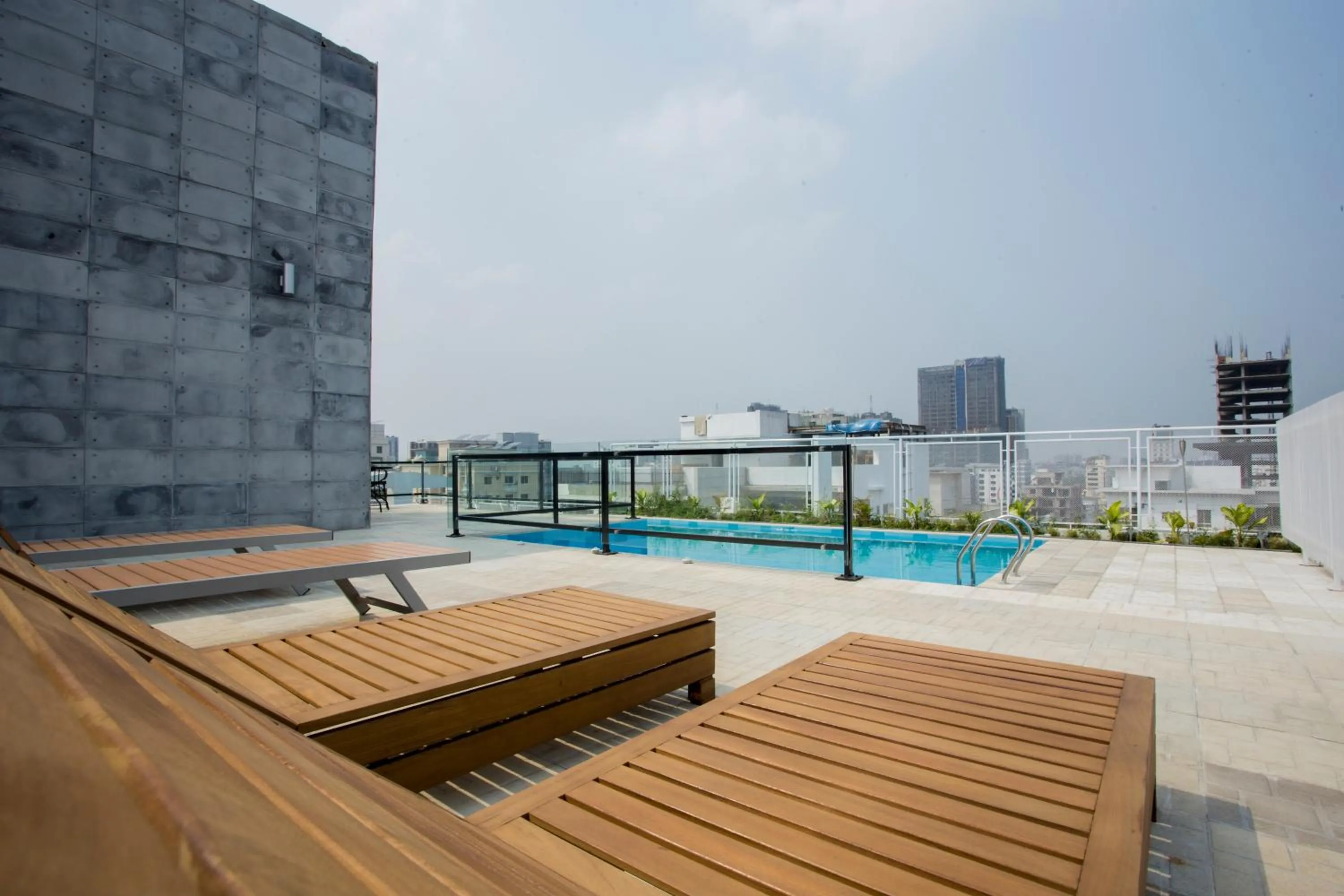 Swimming pool in Hotel The Grandmark-Dhaka