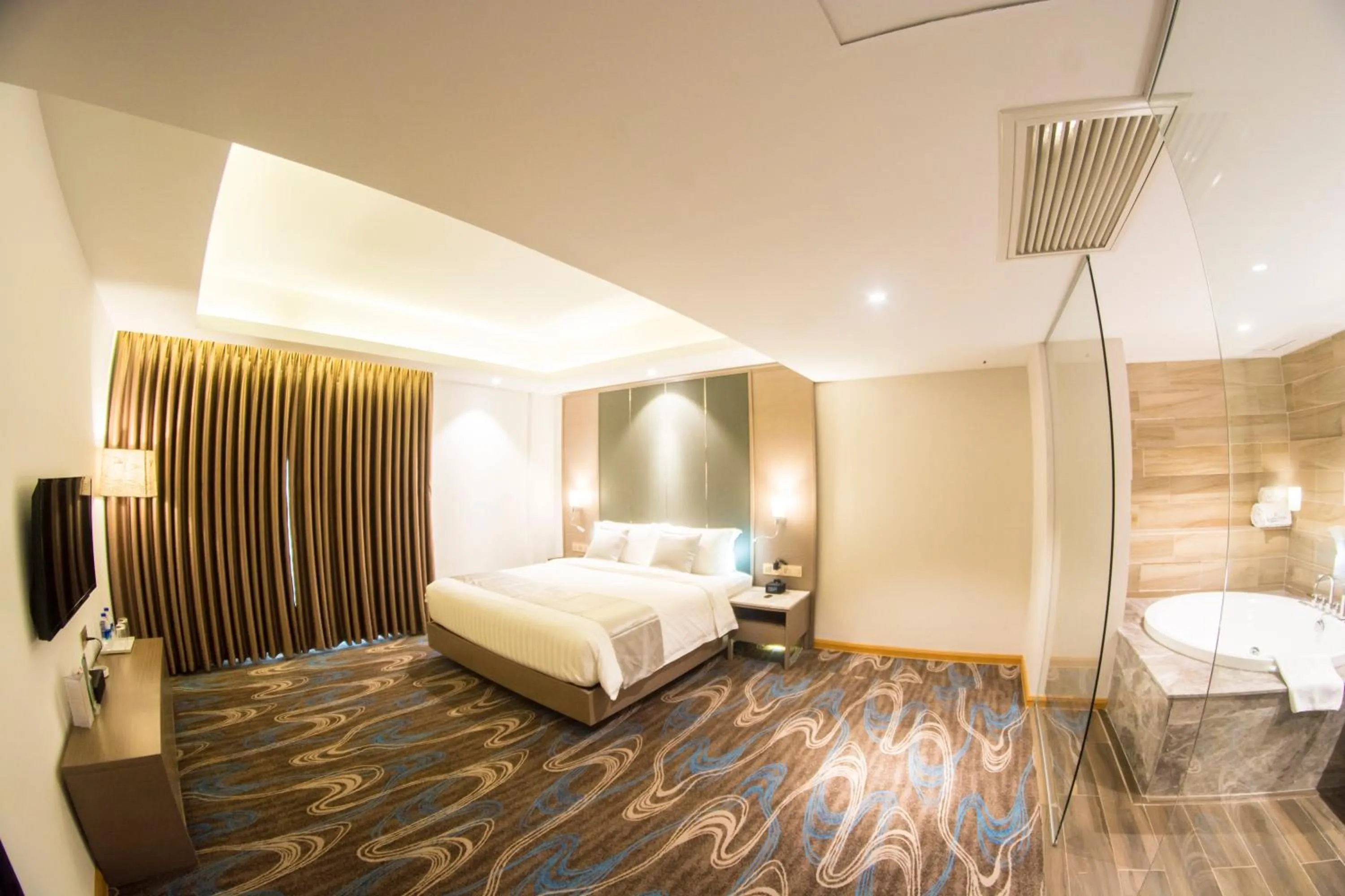 Bedroom, Bed in Hotel The Grandmark-Dhaka