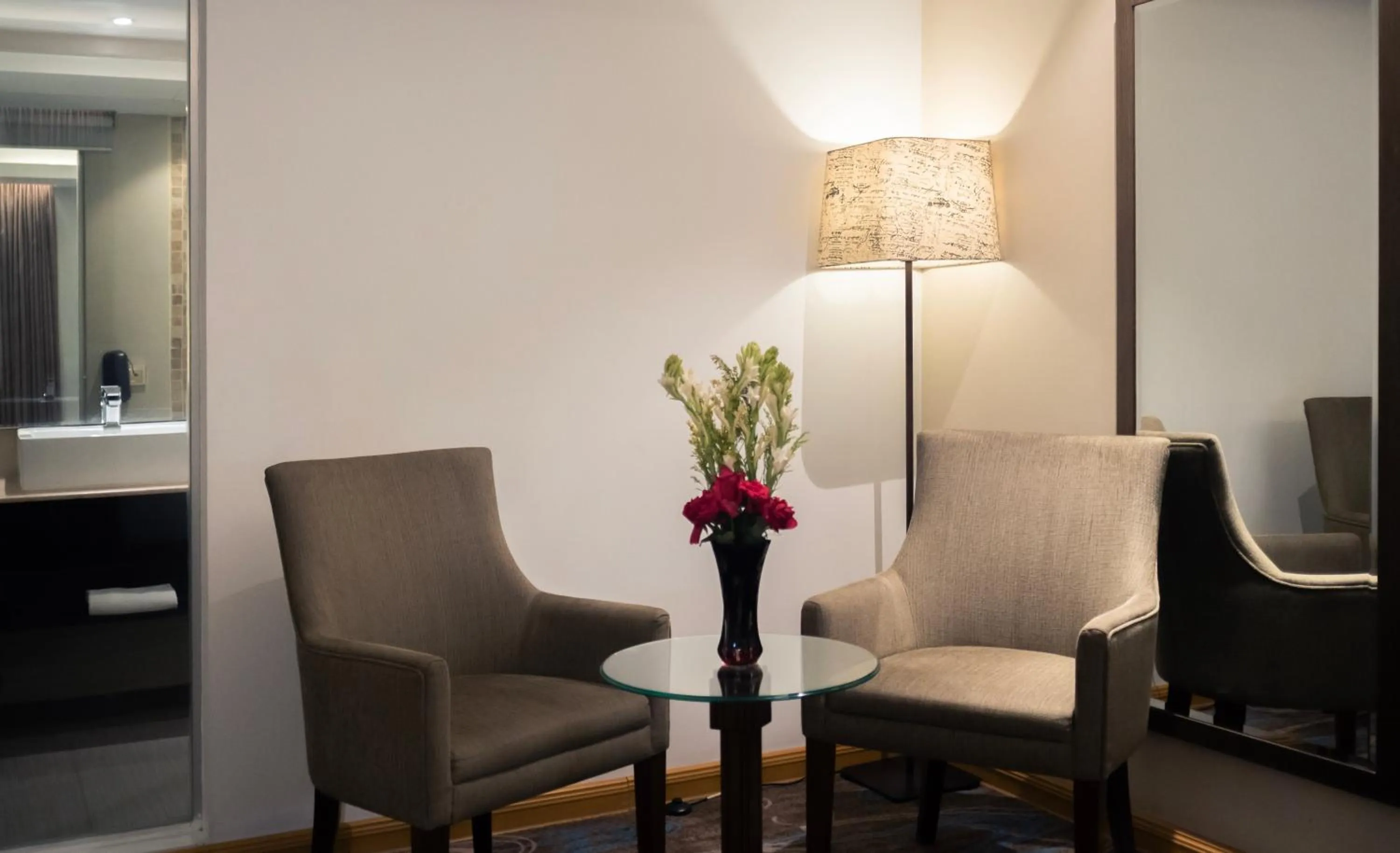 Seating area in Hotel The Grandmark-Dhaka