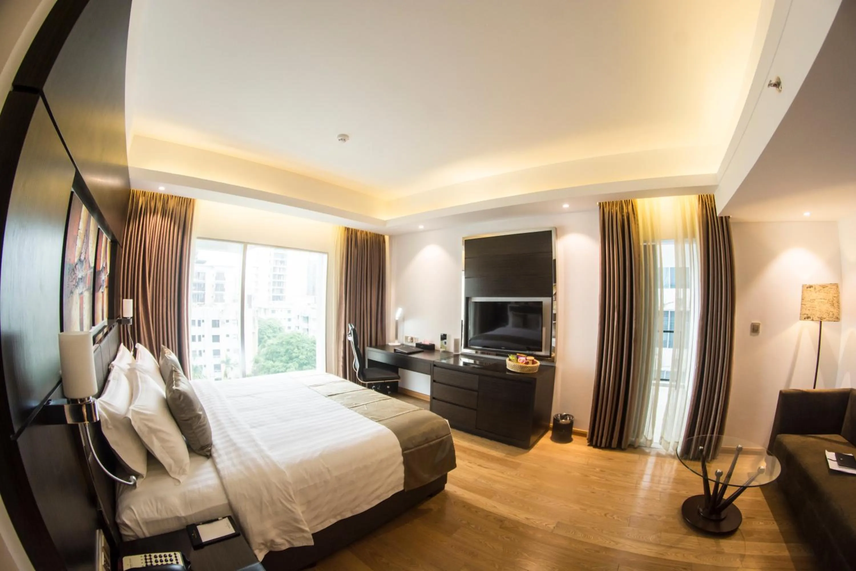 Bedroom, Bed in Hotel The Grandmark-Dhaka