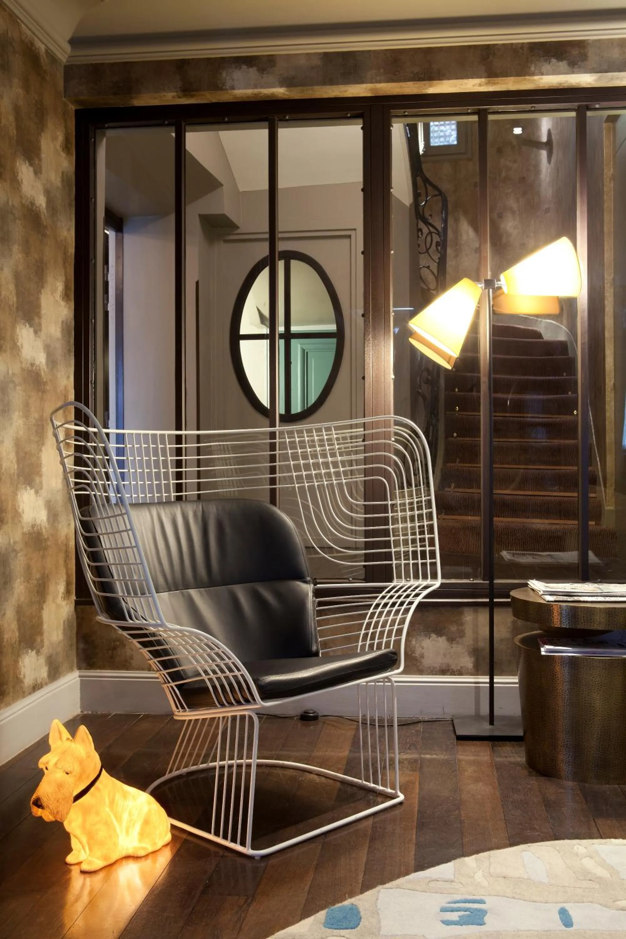 Lobby or reception in Hôtel Thérèse