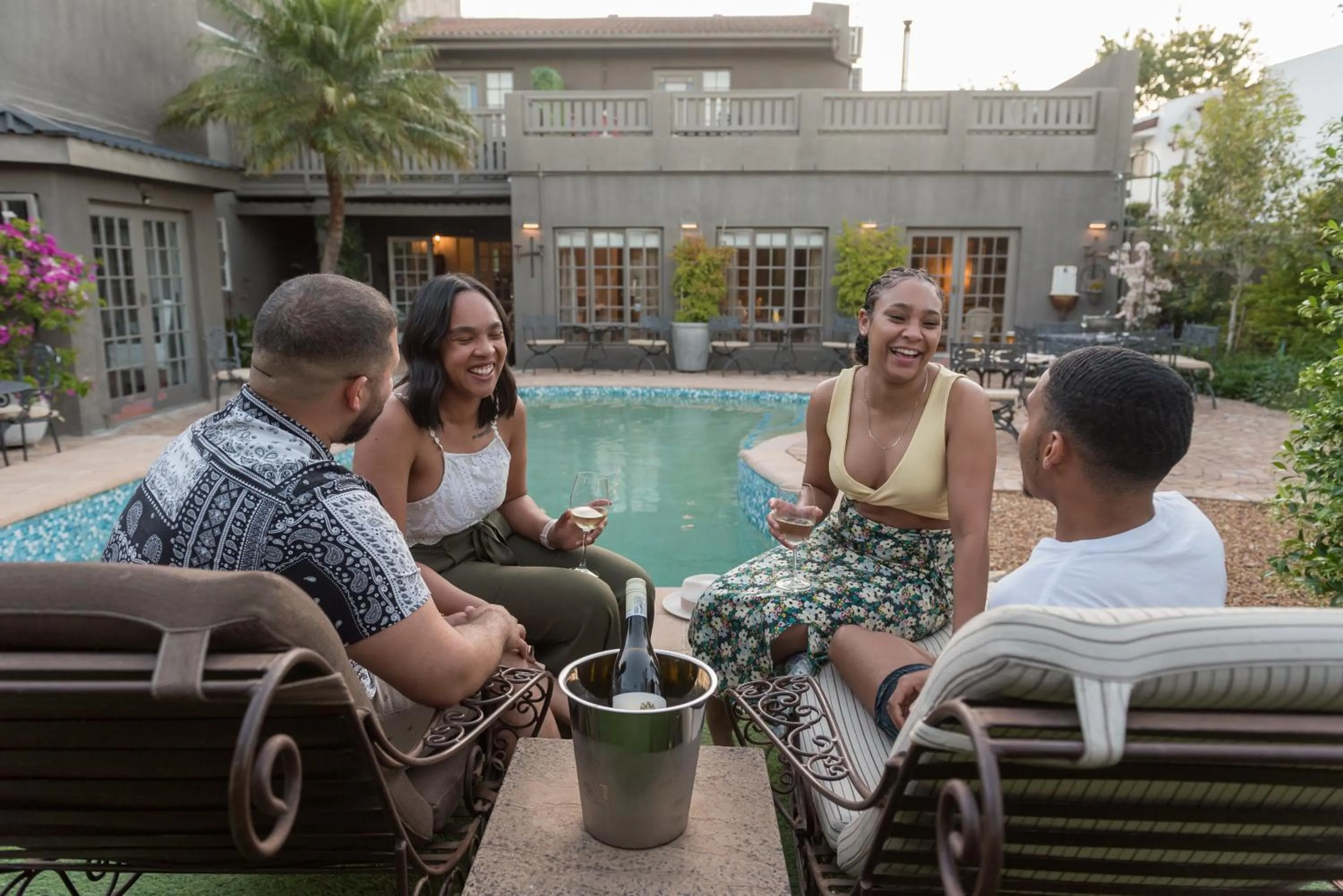 Swimming pool in Baruch Guesthouse on Lovell