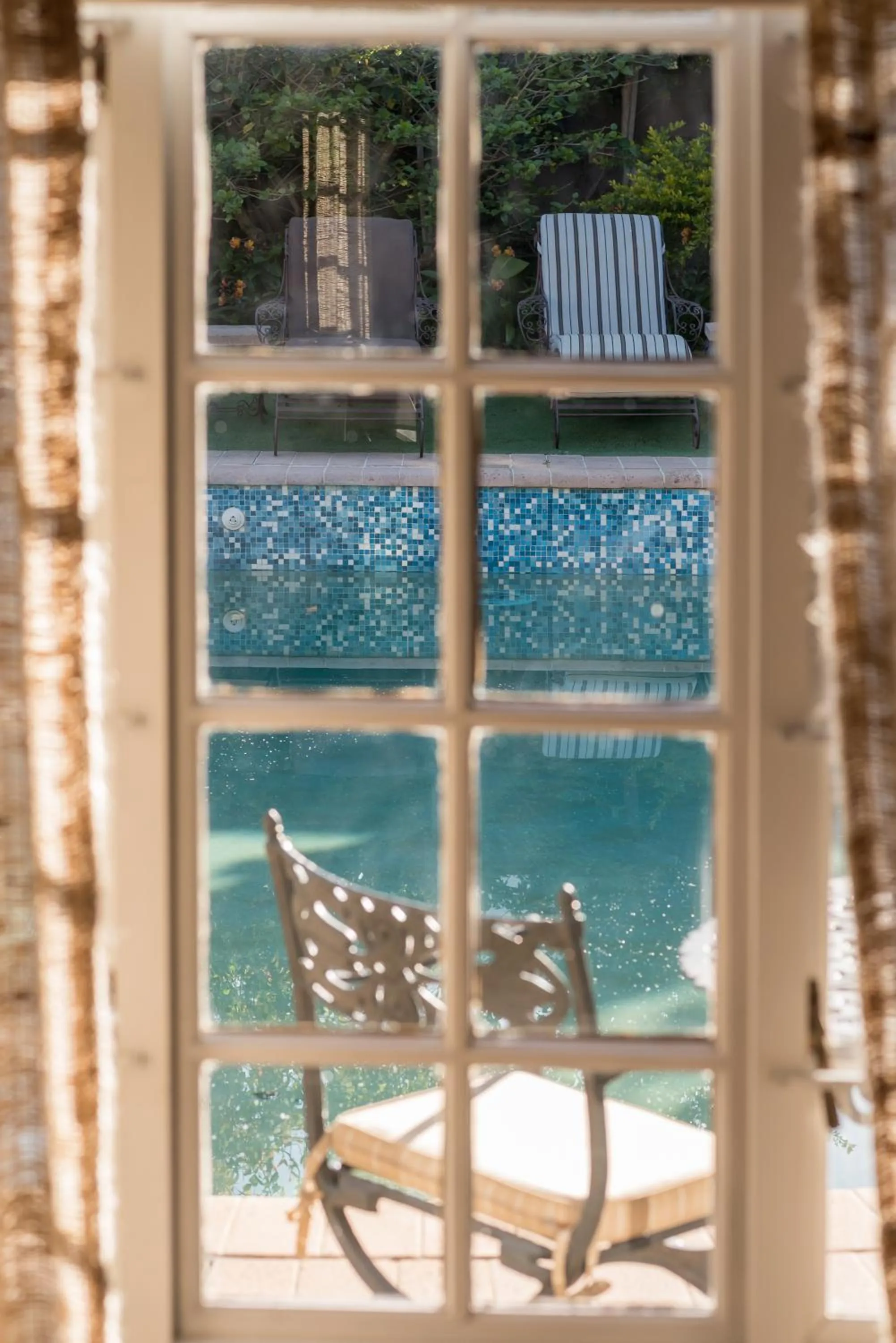Swimming pool in Baruch Guesthouse on Lovell