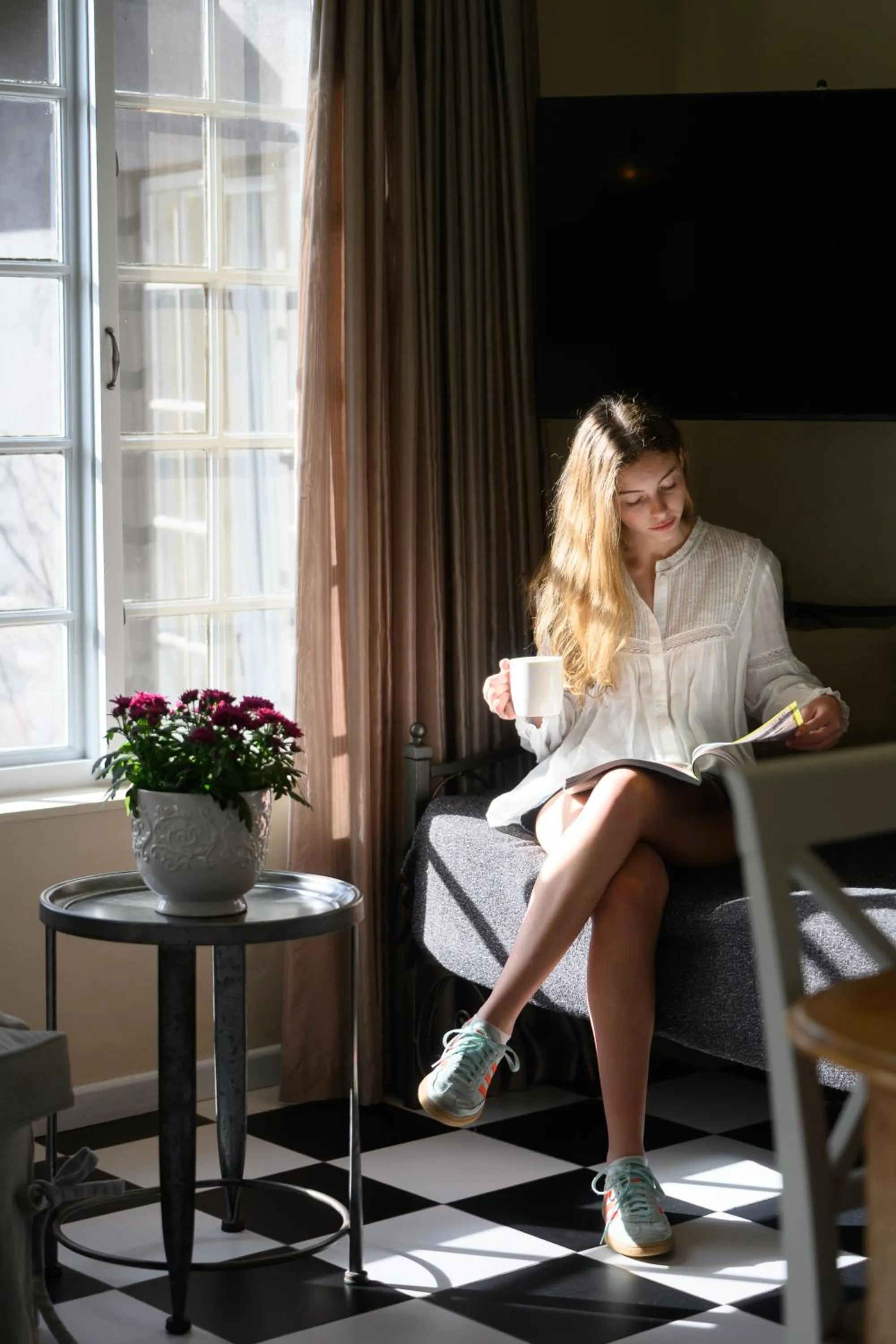 Seating area in Baruch Guesthouse on Lovell