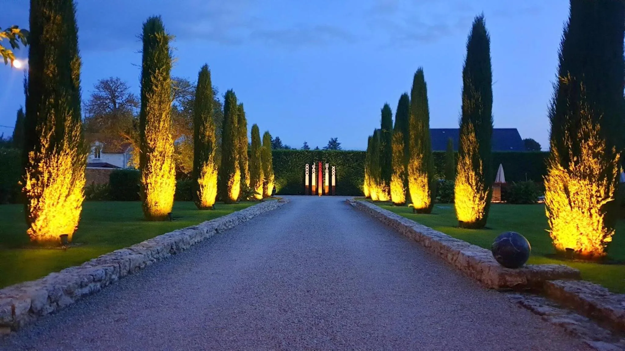 Garden in Les Loges de Saint Eloi