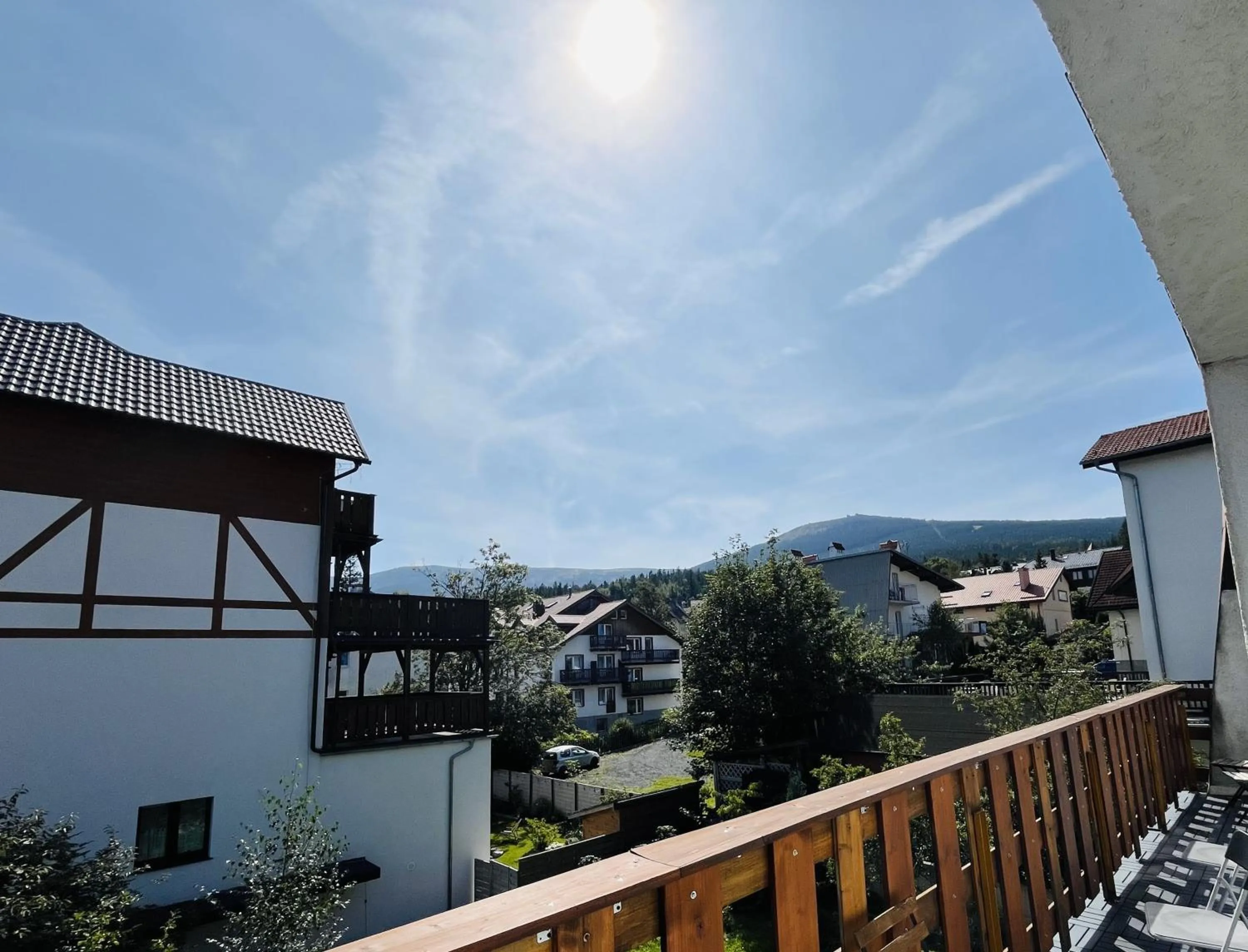 Balcony/Terrace in Willa Hektor